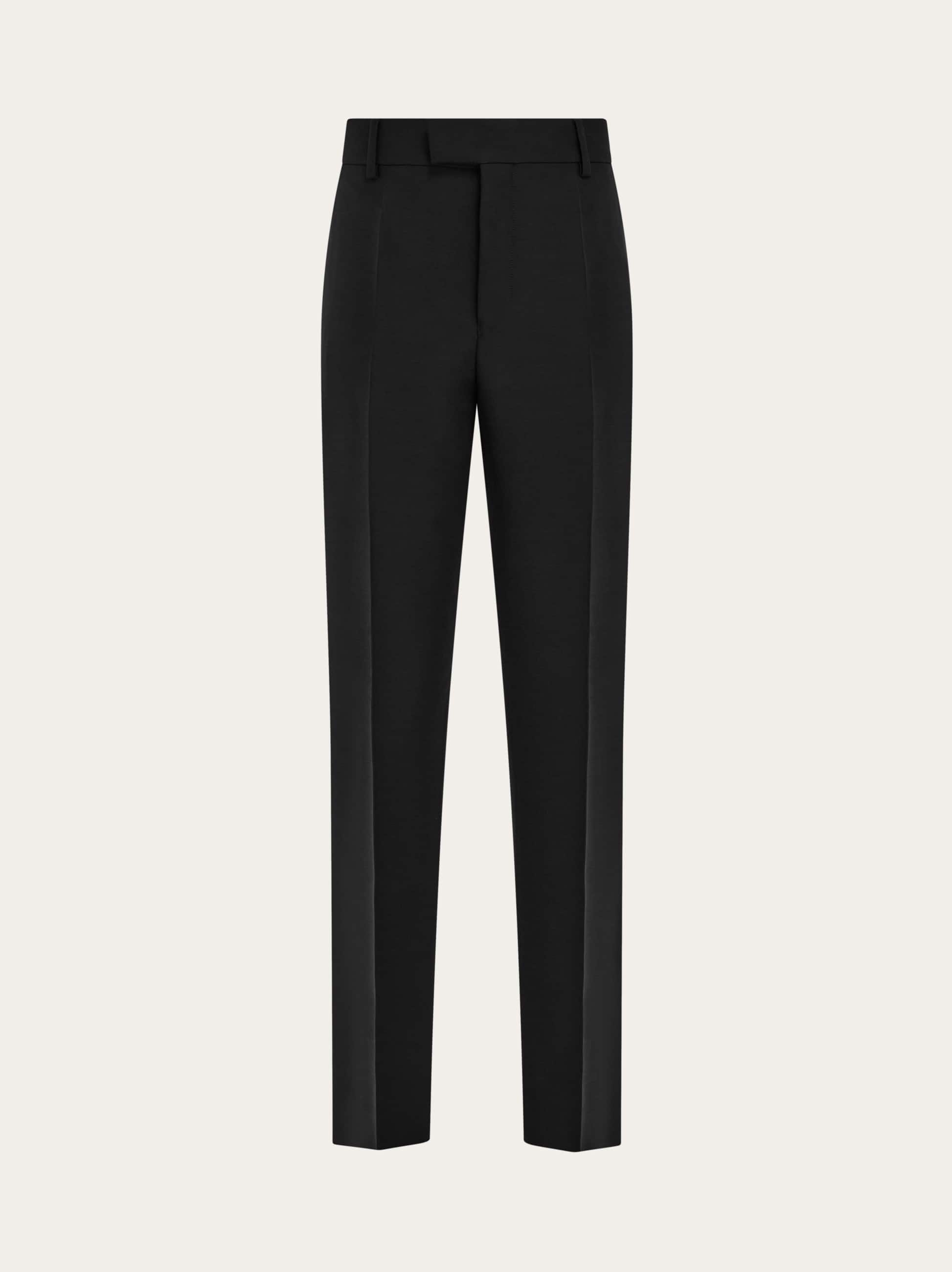 Ferragamo Uomo Pantalone sartoriale Nero