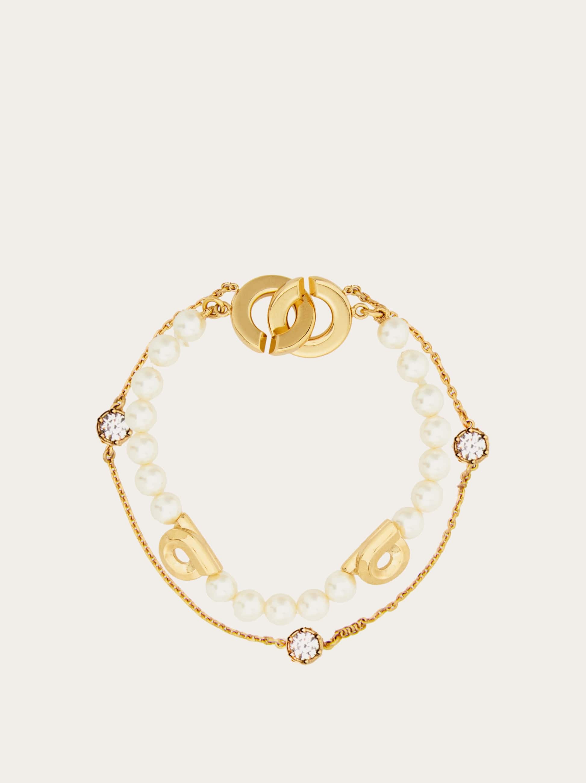 Ferragamo Donna Bracciale a doppio filo Oro