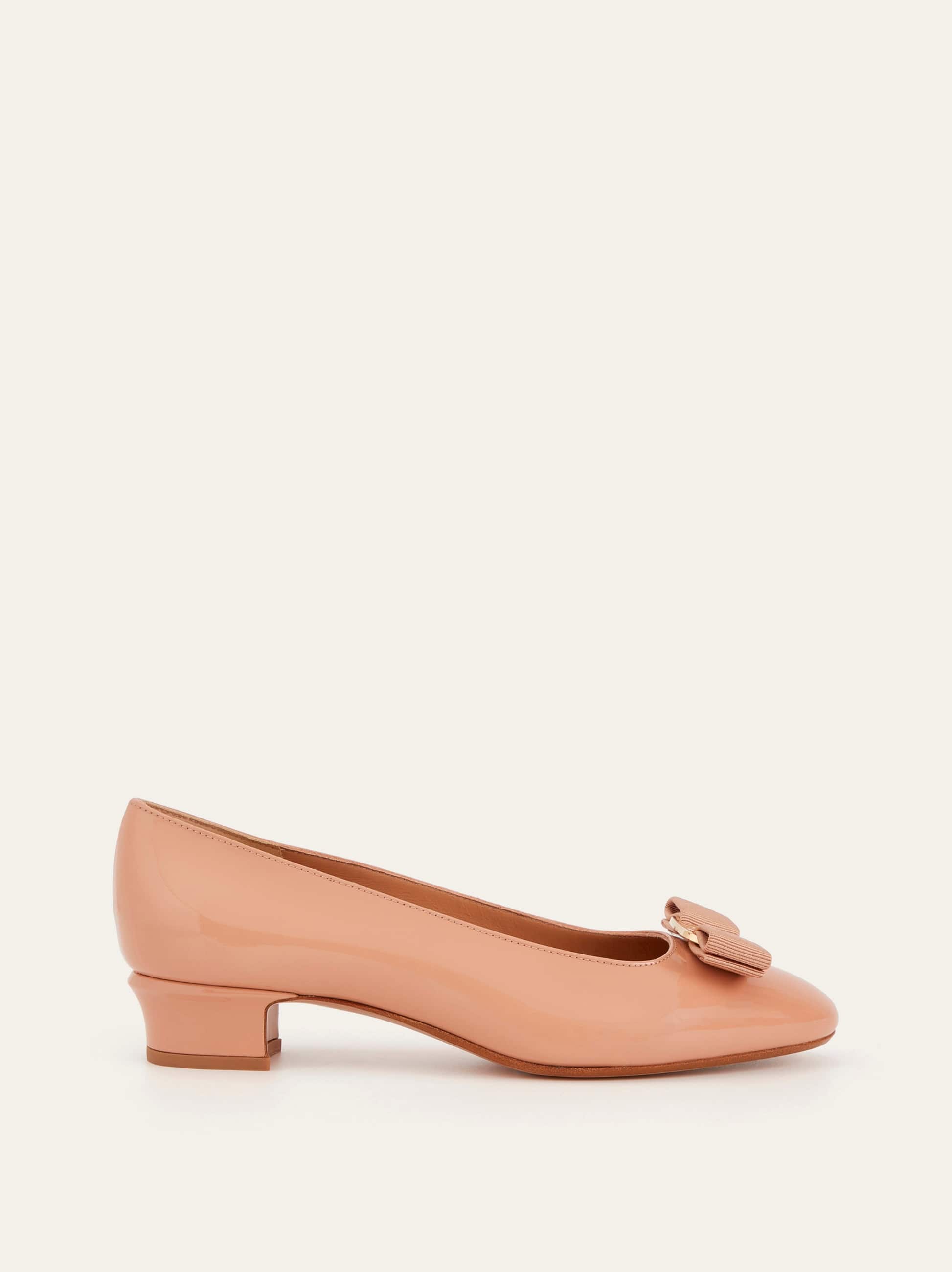 Ferragamo Women Vara pump Beige Size 5