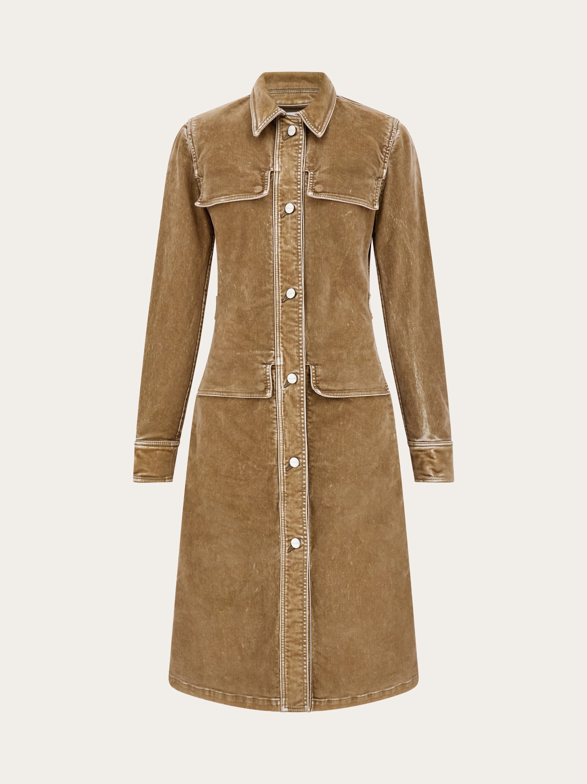Ferragamo Women Trench Beige