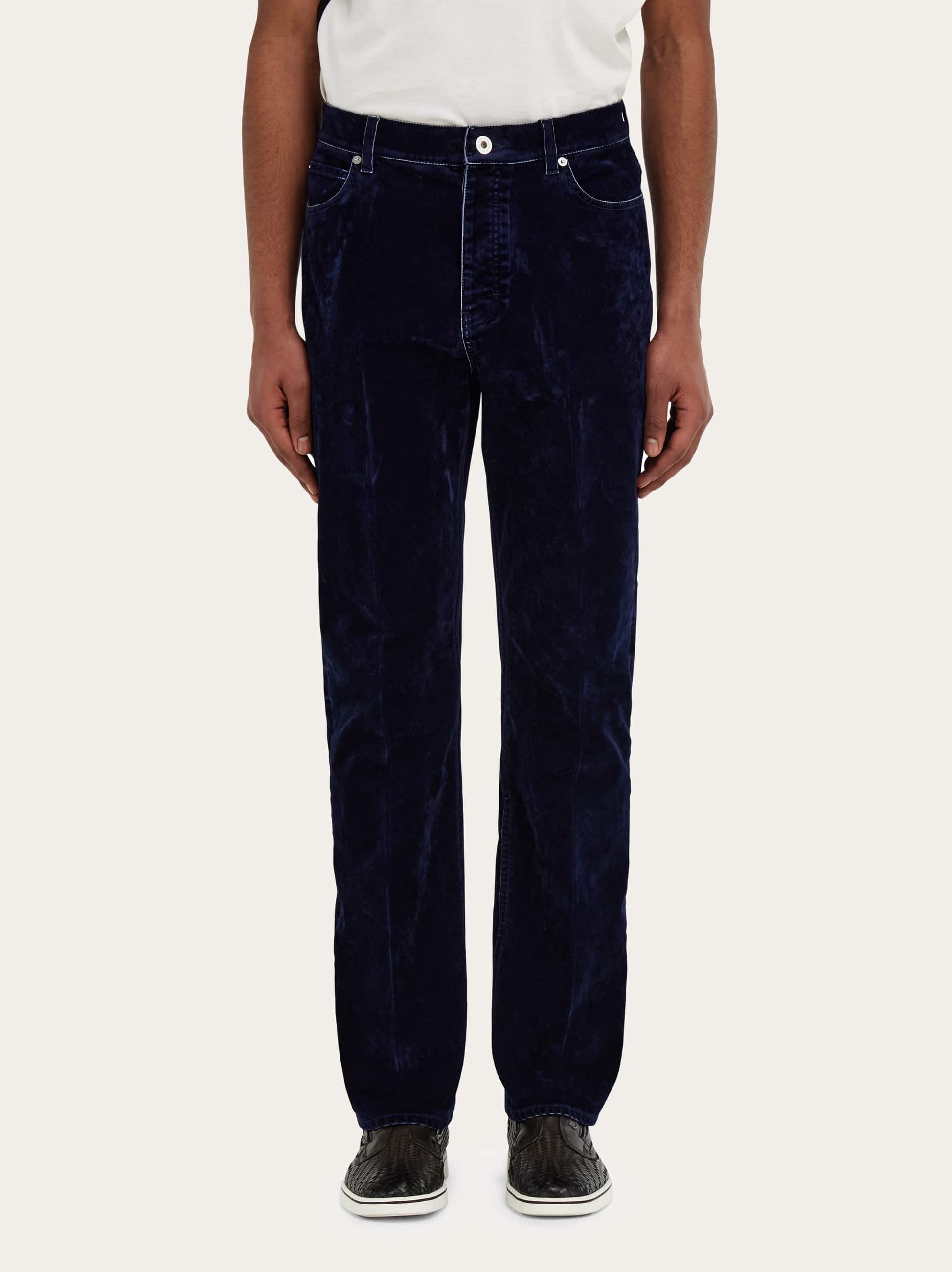  Ferragamo Herren 5-pocket-hose Blau 