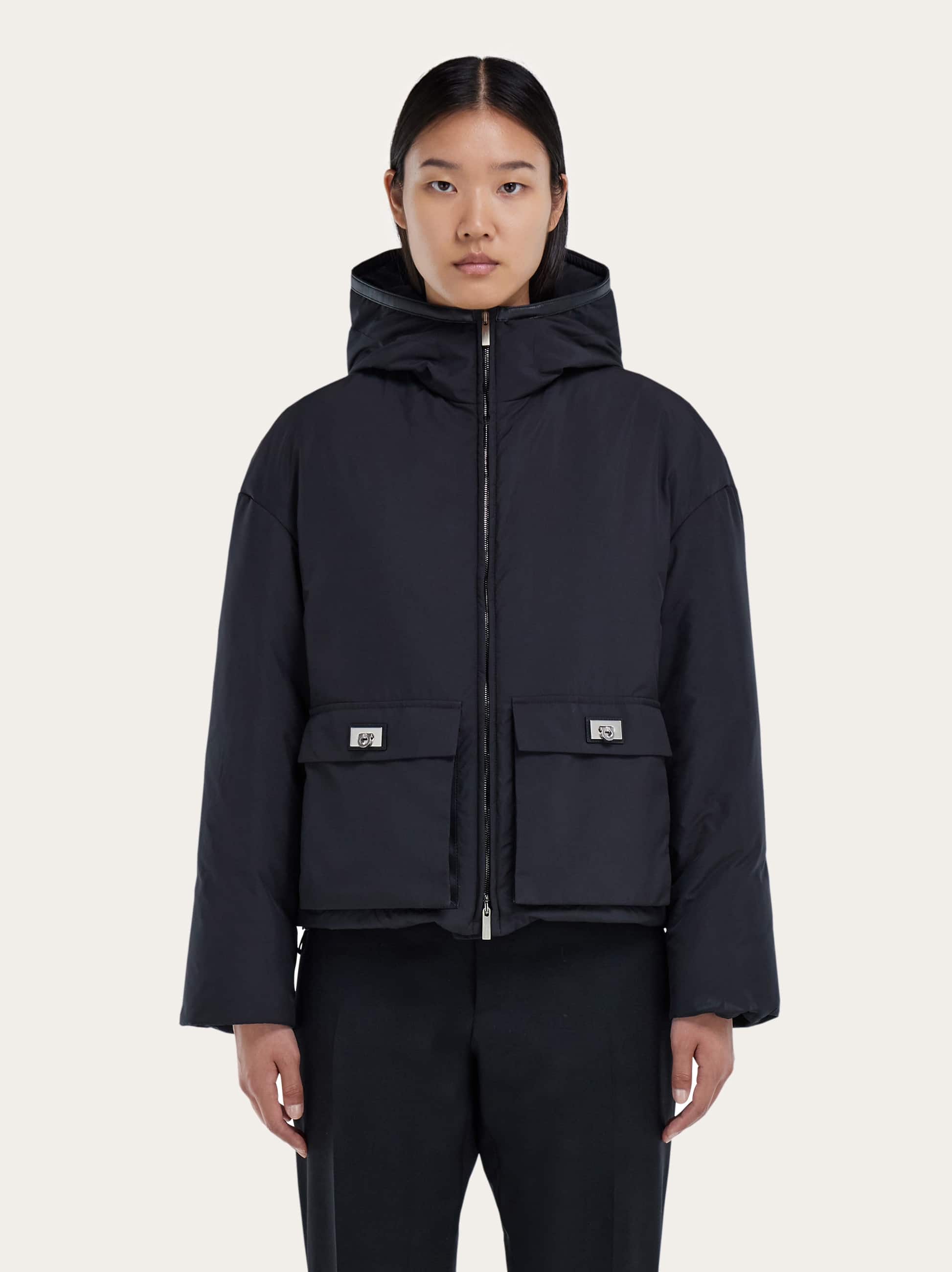 Ferragamo Padded Blouson In Black