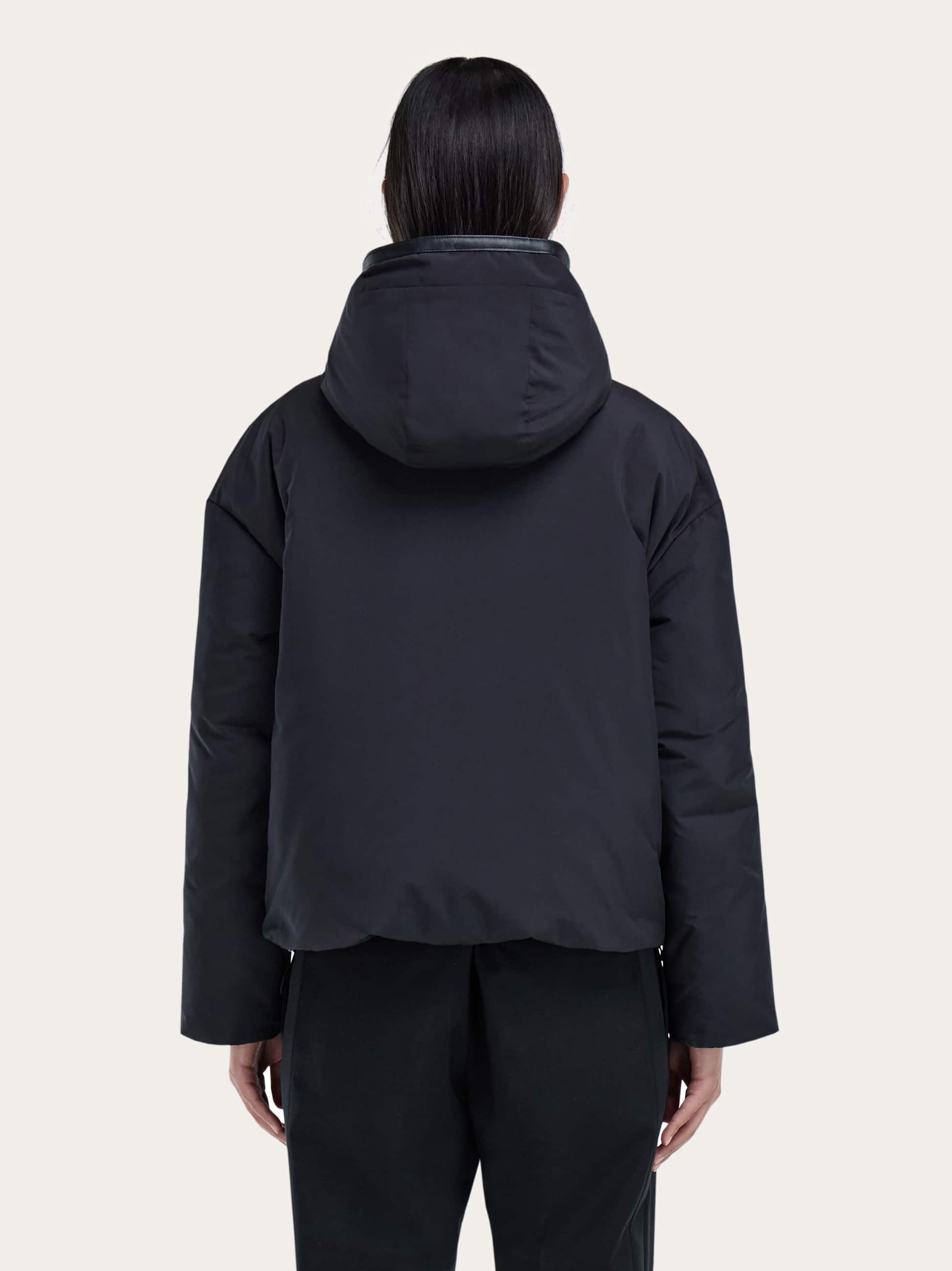 Ferragamo Damen Gepolsterter Blouson Schwarz 
