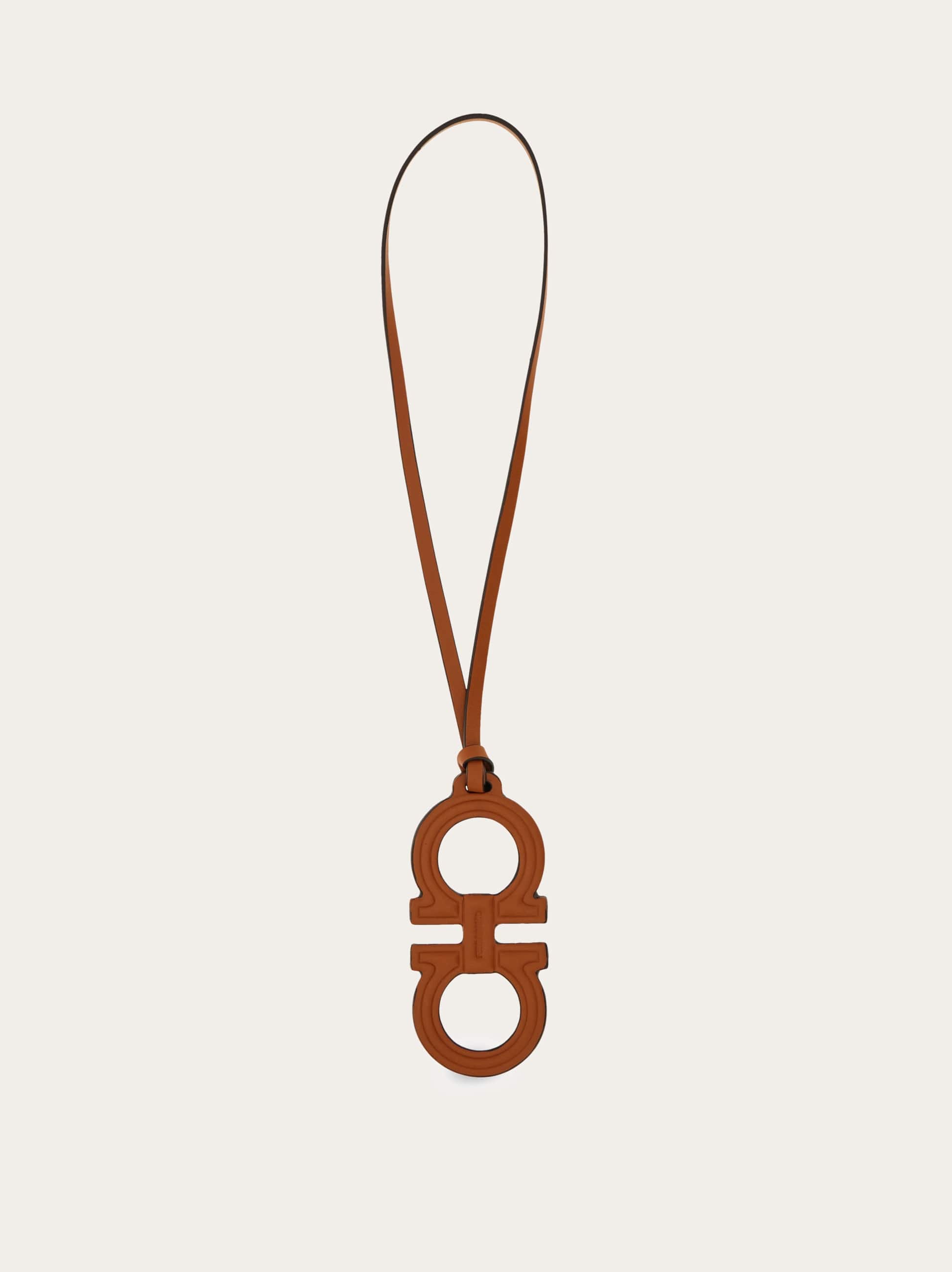 Ferragamo Women Double Gancini charm Beige