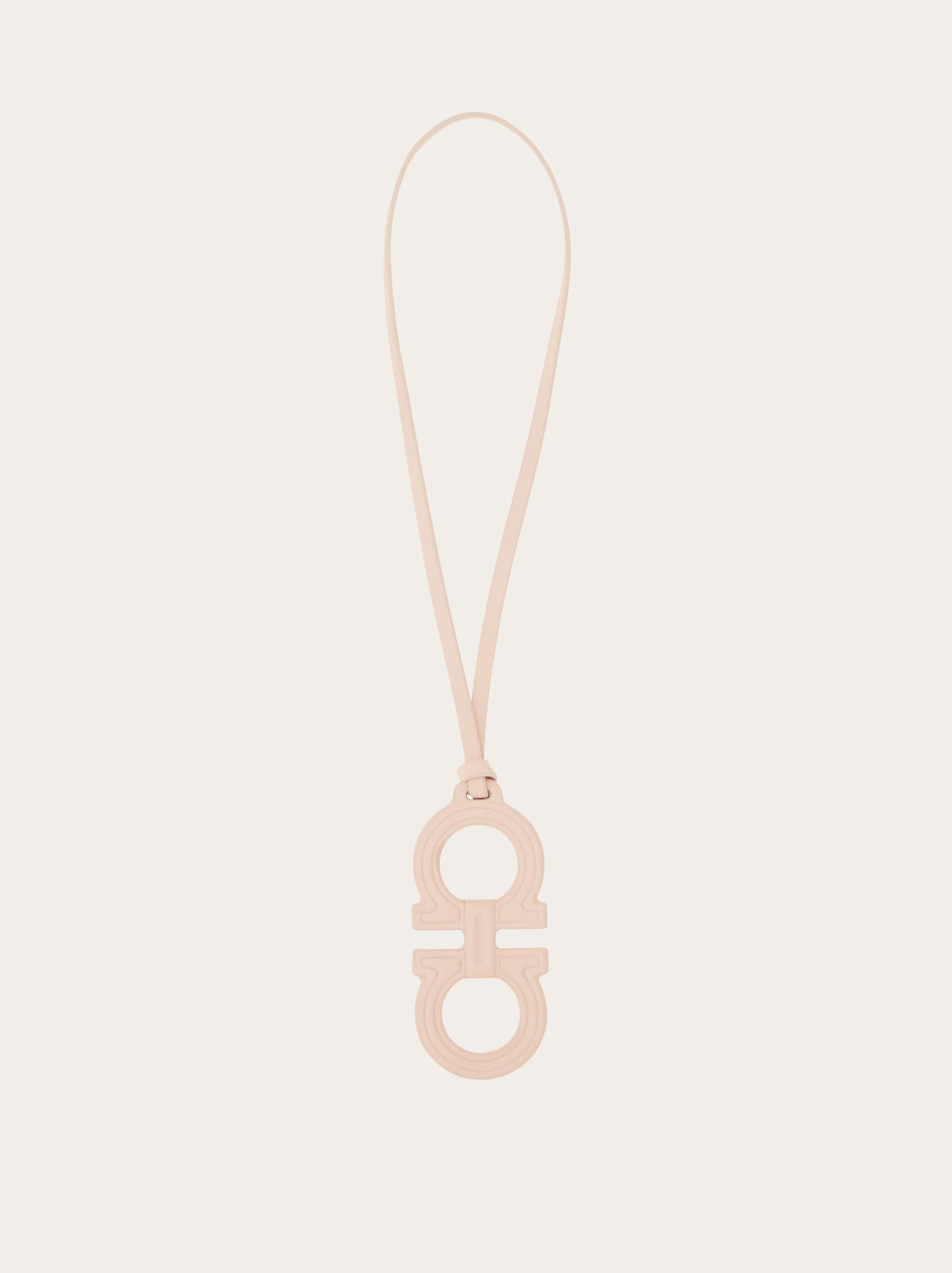 Ferragamo Women Double Gancini charm Pink