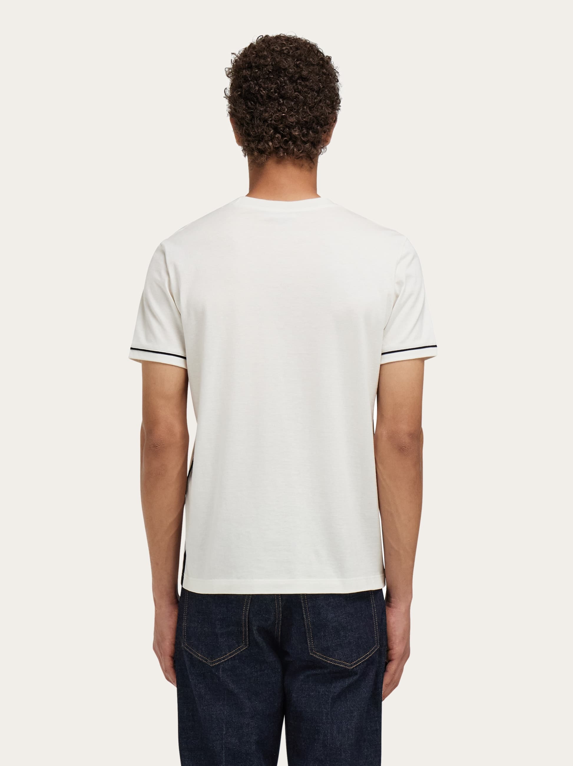  Ferragamo Herren T-shirt Mit Gancini-motiv Weiß 