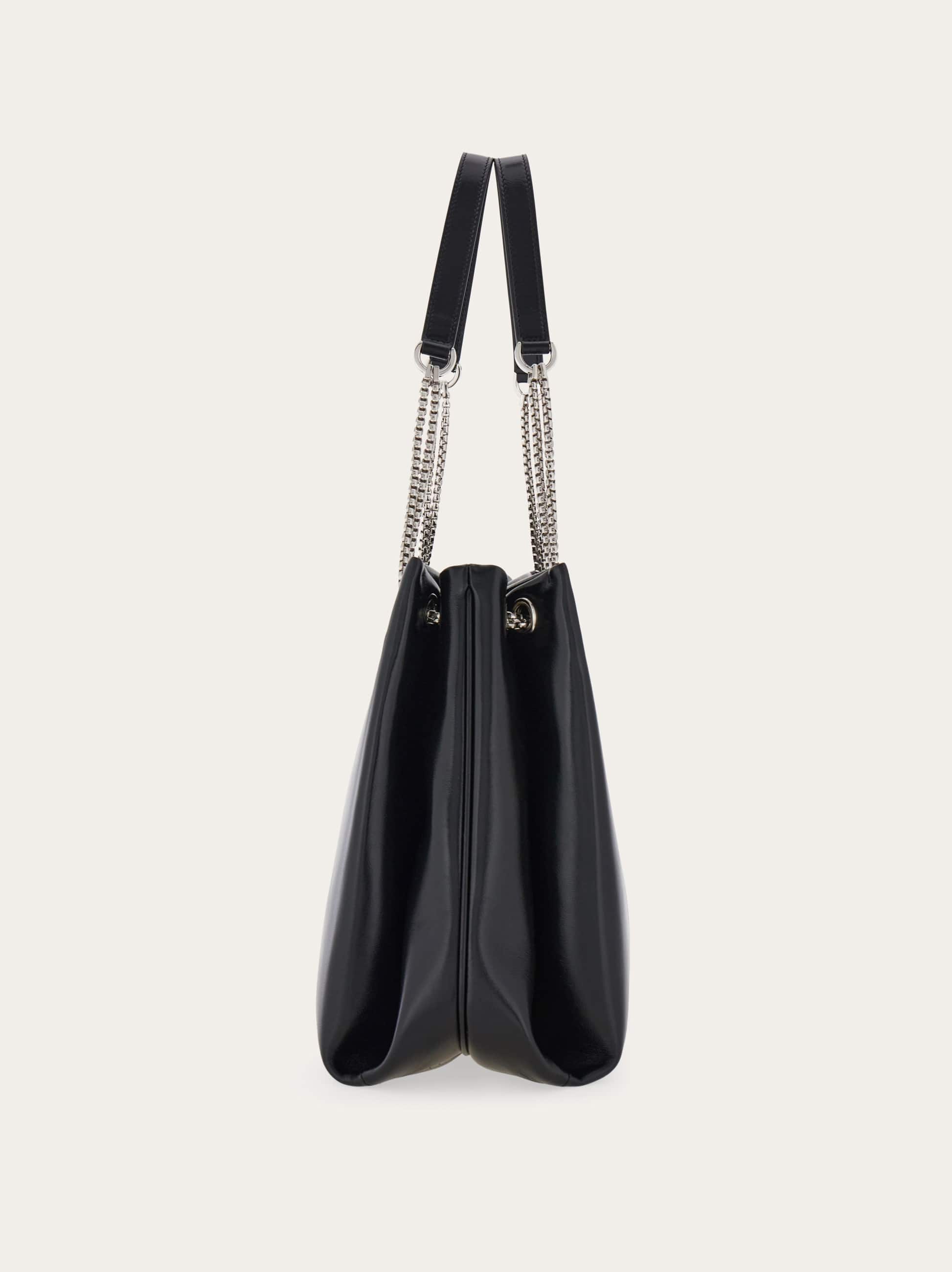  Ferragamo Damen Ferragamo Mia Totebag (l) Schwarz 