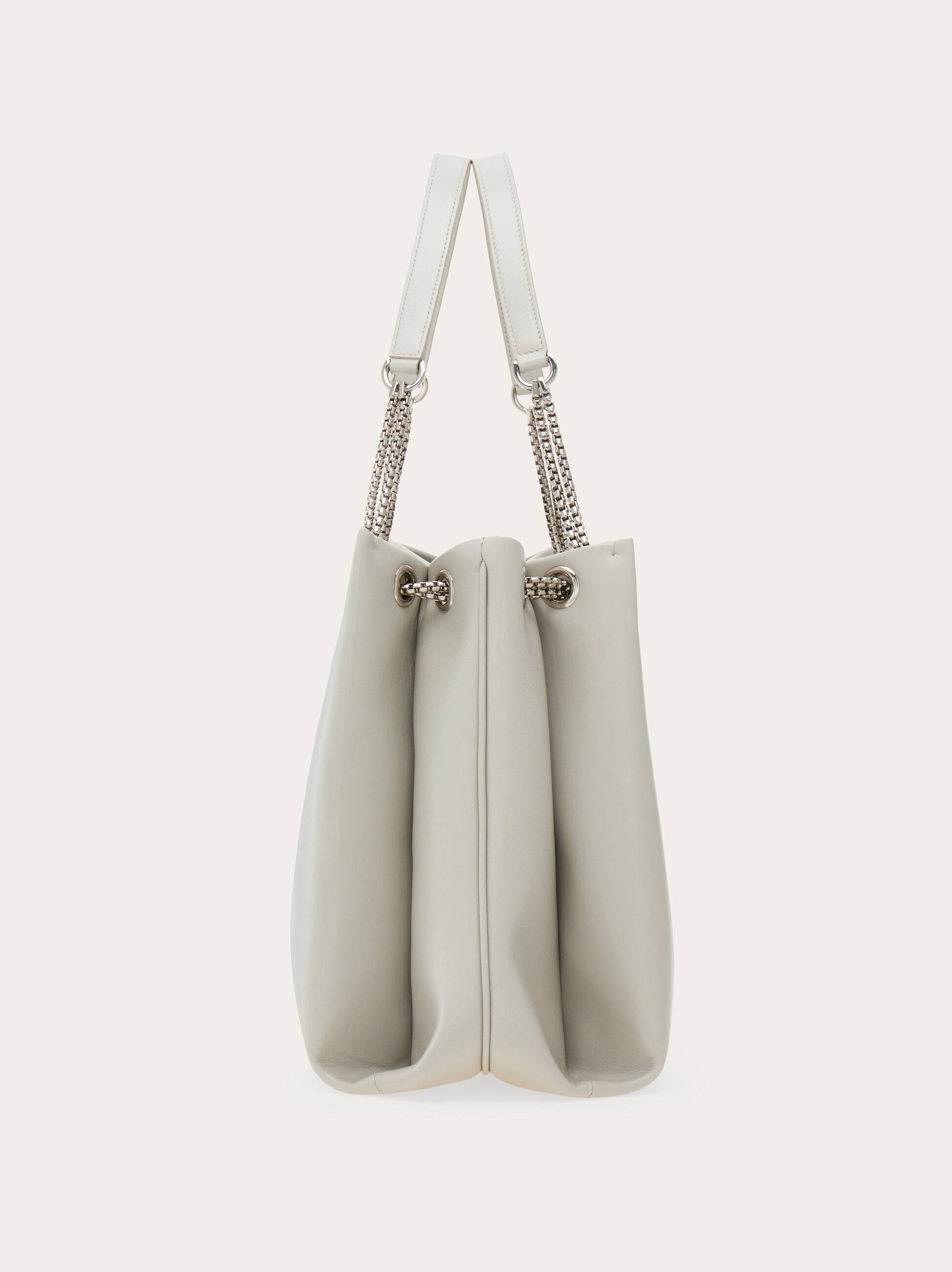  Ferragamo Damen Ferragamo Mia Totebag (l) Weiß 