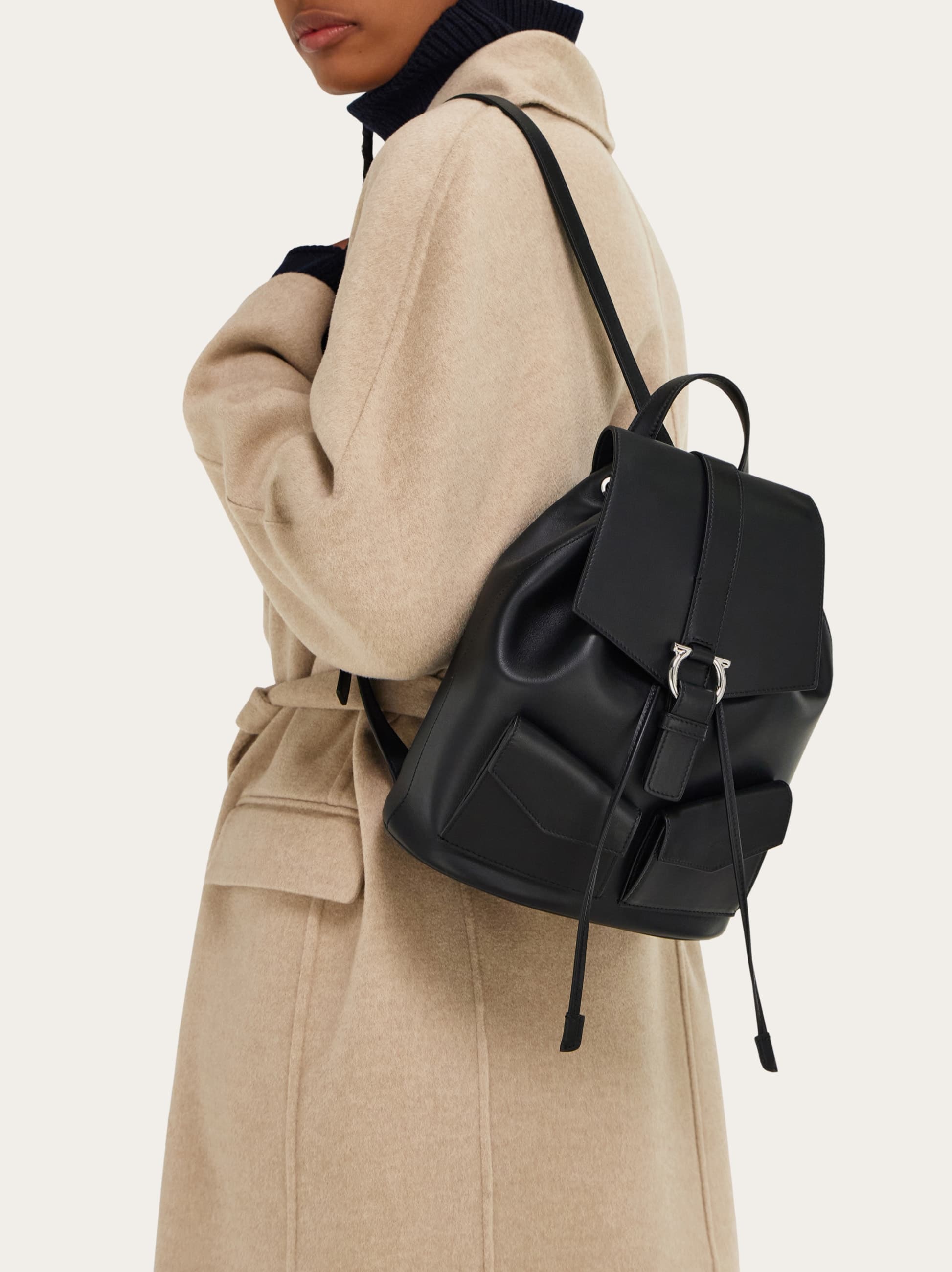 Ferragamo Backpack (m) In Black