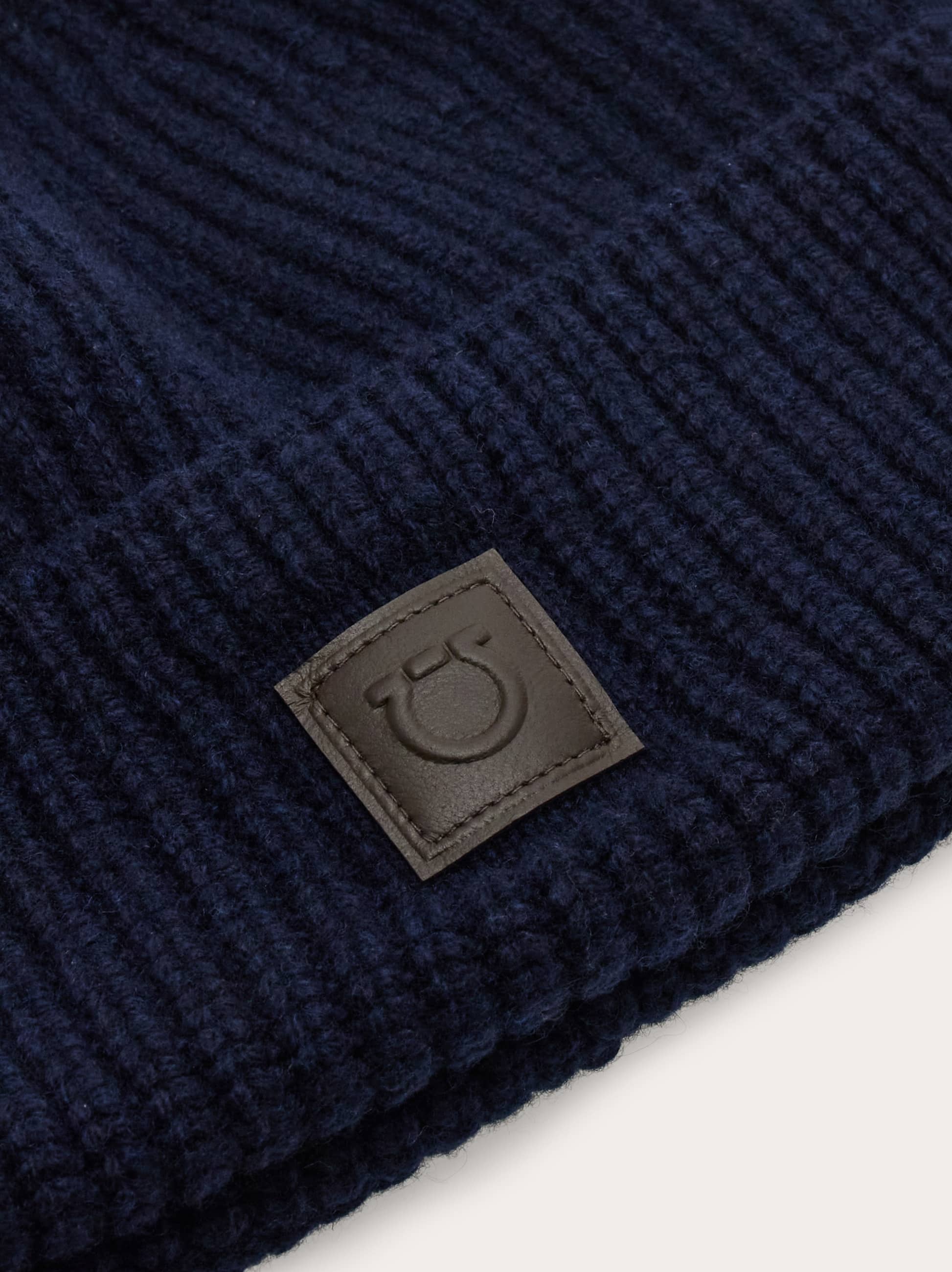  Ferragamo Herren Strick-beanie Blau 