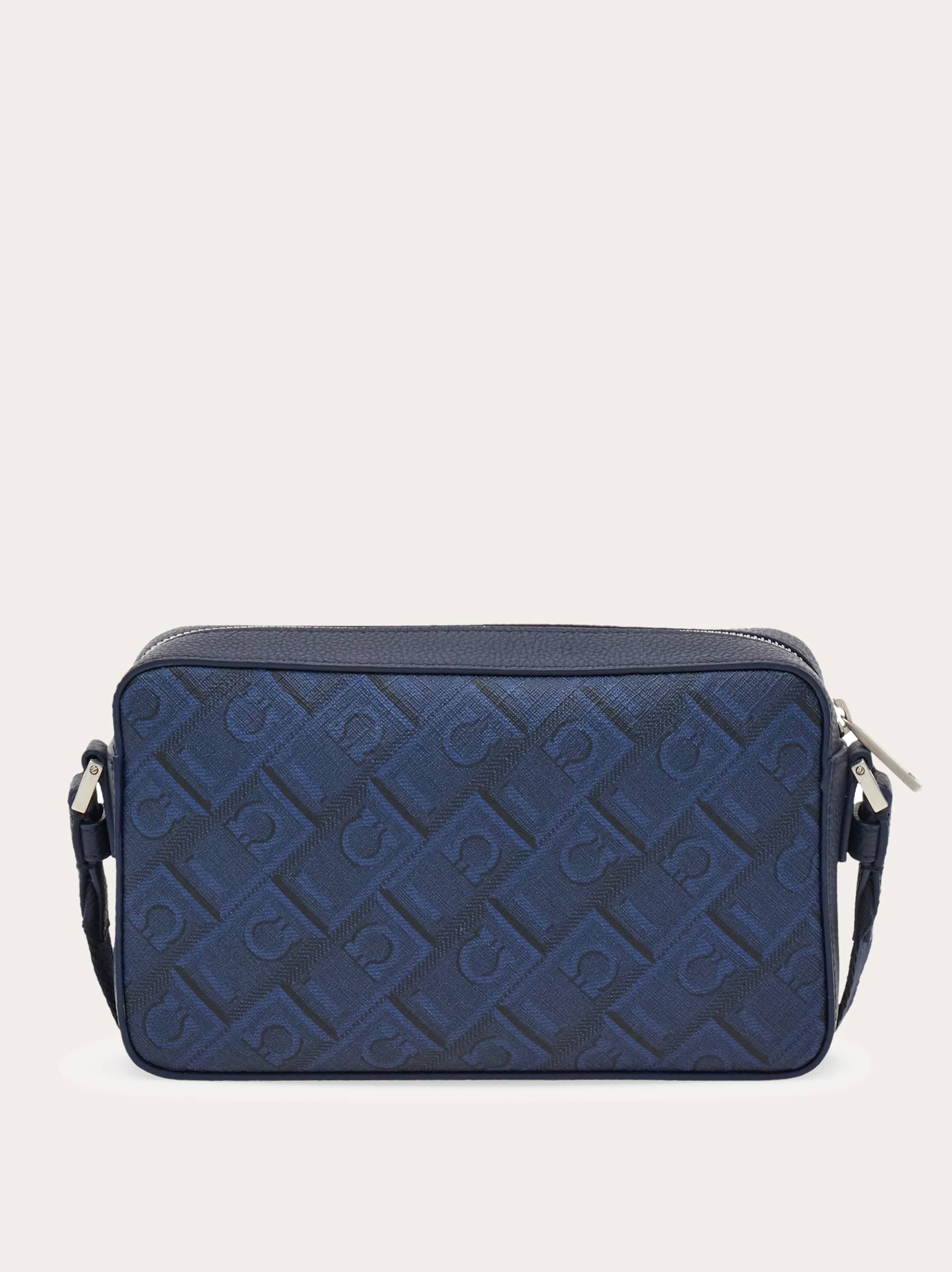 Ferragamo Herren Ferragamo Monogram Umhängetasche Blau 