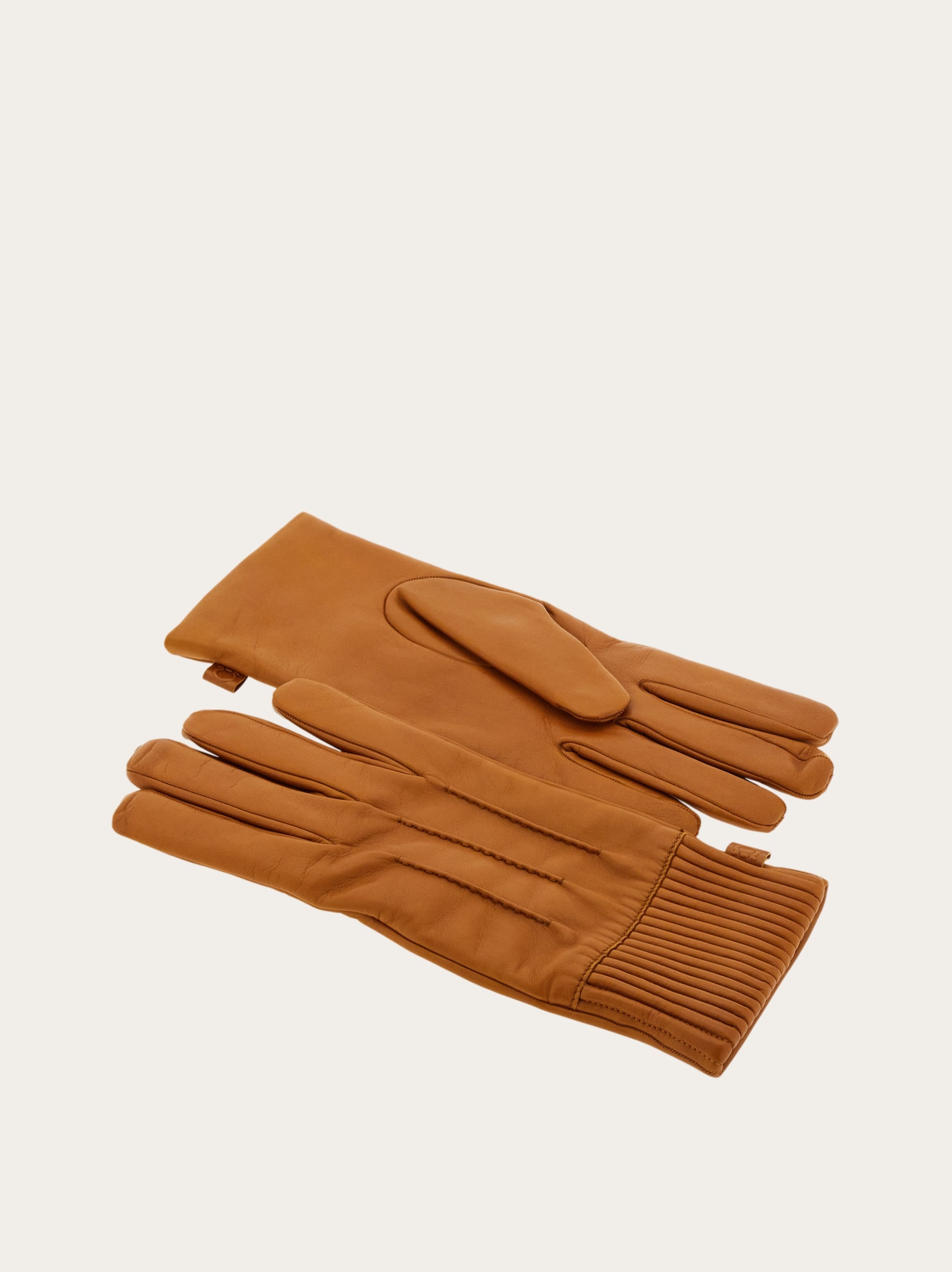  Ferragamo Herren Gefütterte Handschuhe Braun 