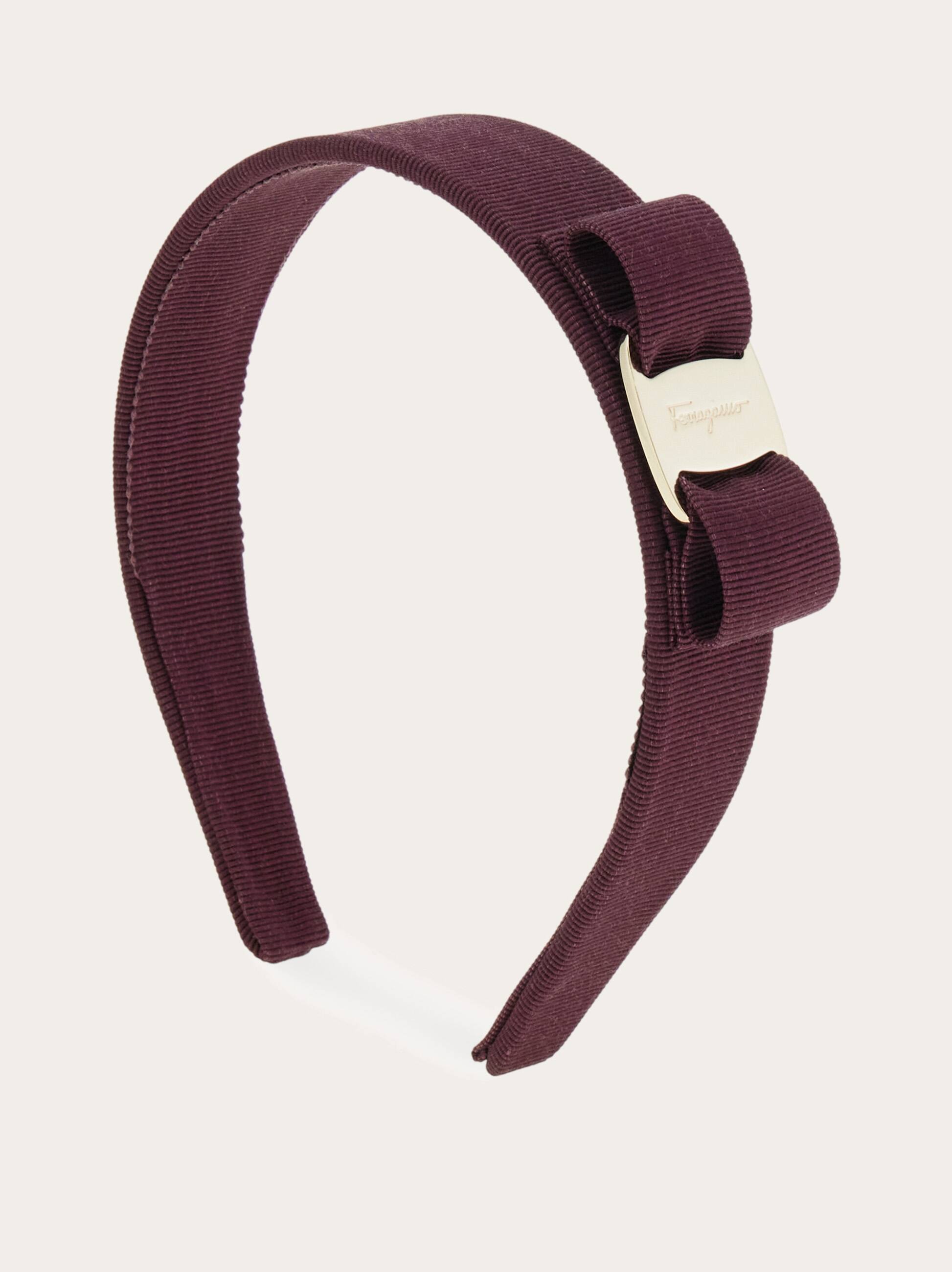 Ferragamo Donna Cerchietto fiocco Vara Viola