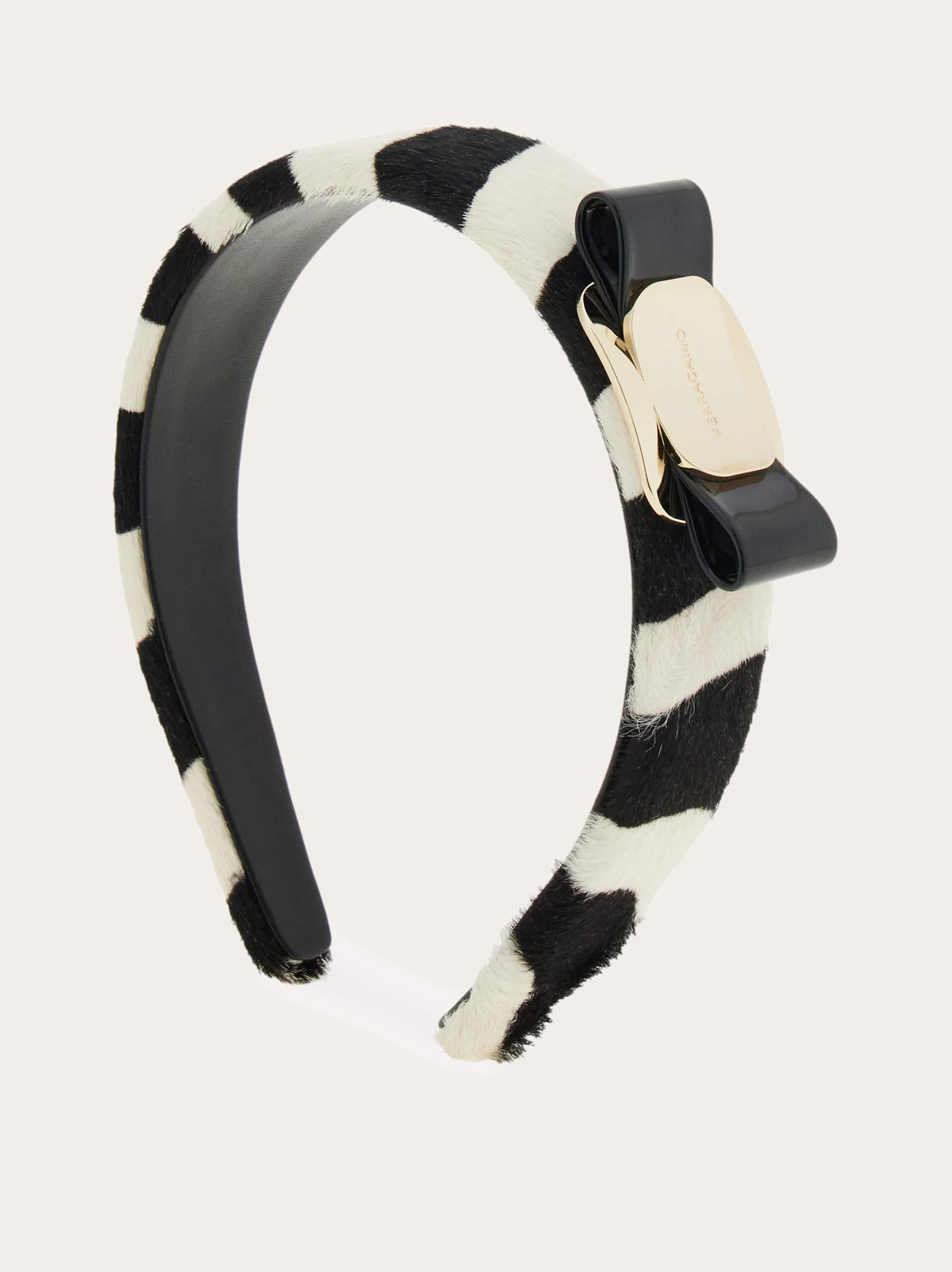 Ferragamo Donna Cerchietto fiocco Vara Nero