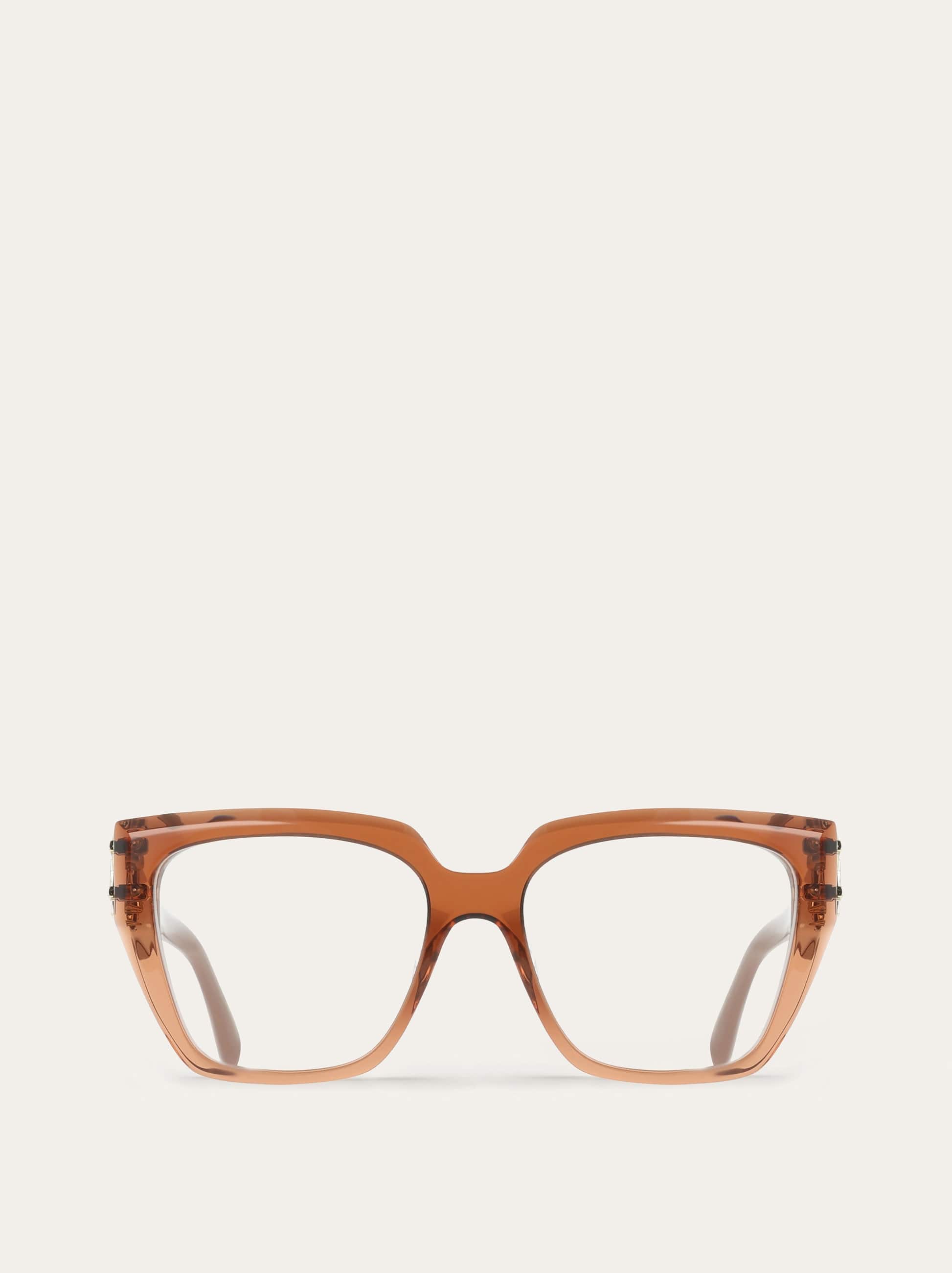 Ferragamo Optical Glasses In Brown