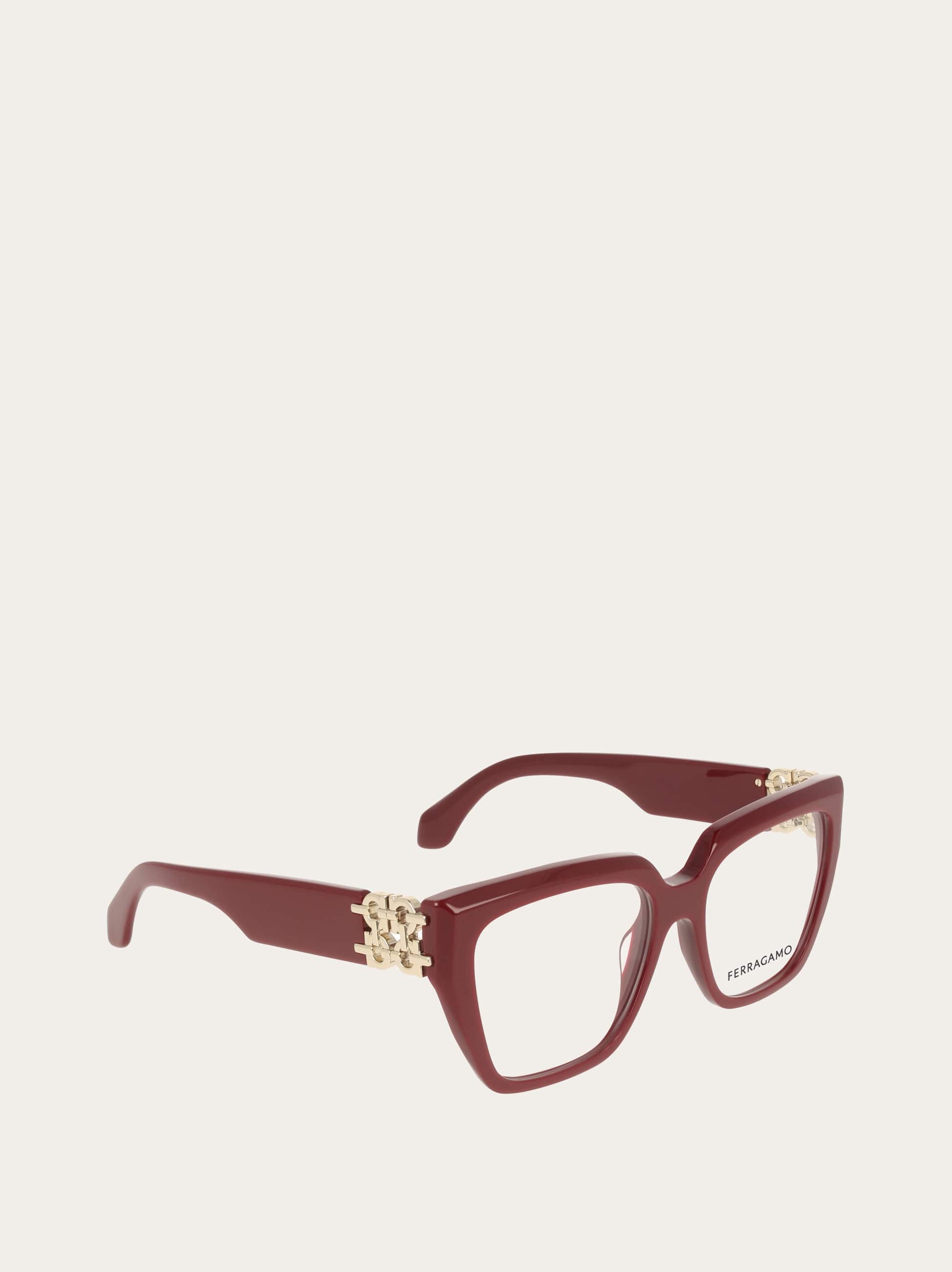  Ferragamo Damen Korrekturbrillen Rot 
