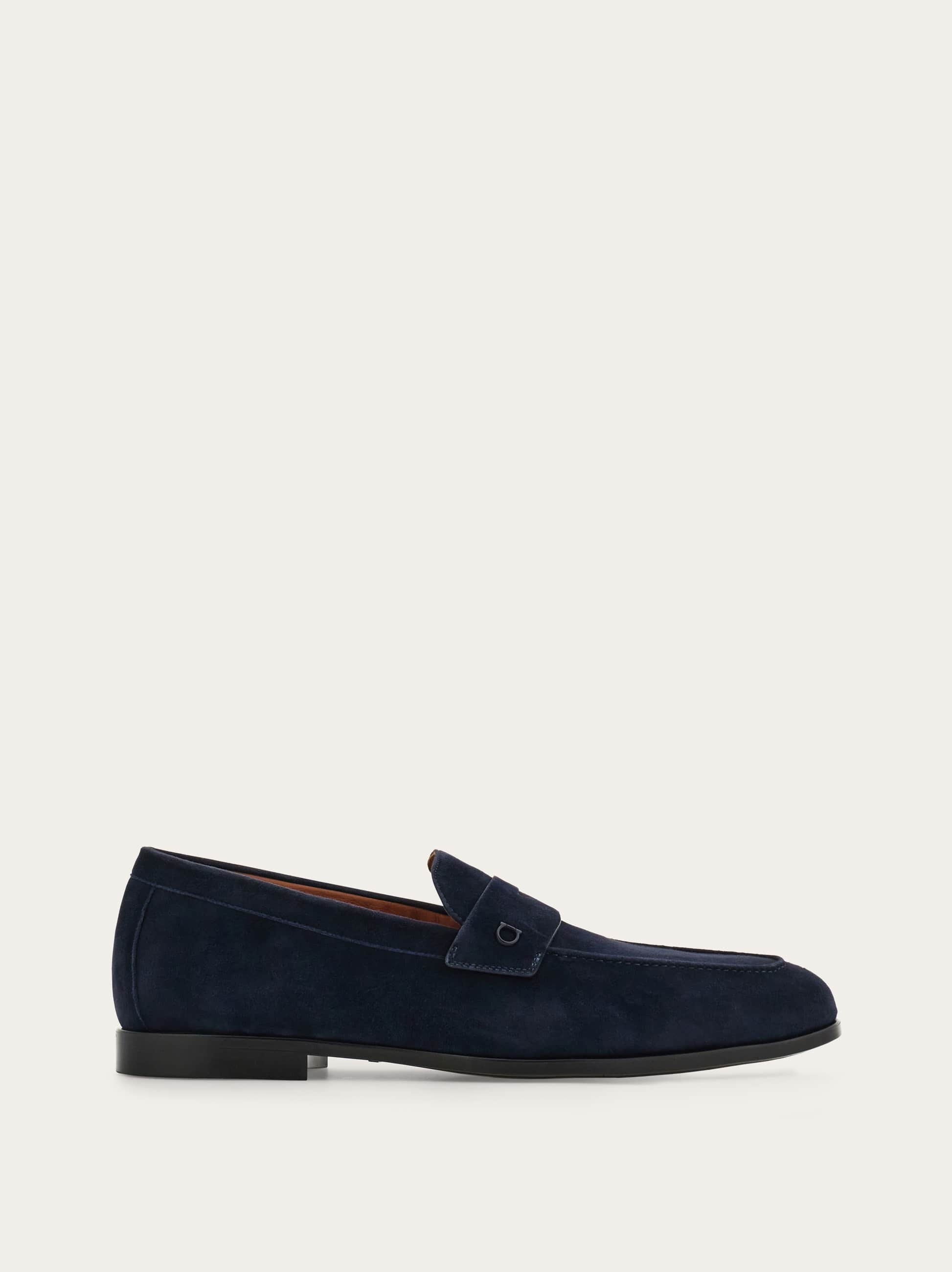 Ferragamo Penny Loafer In Blue