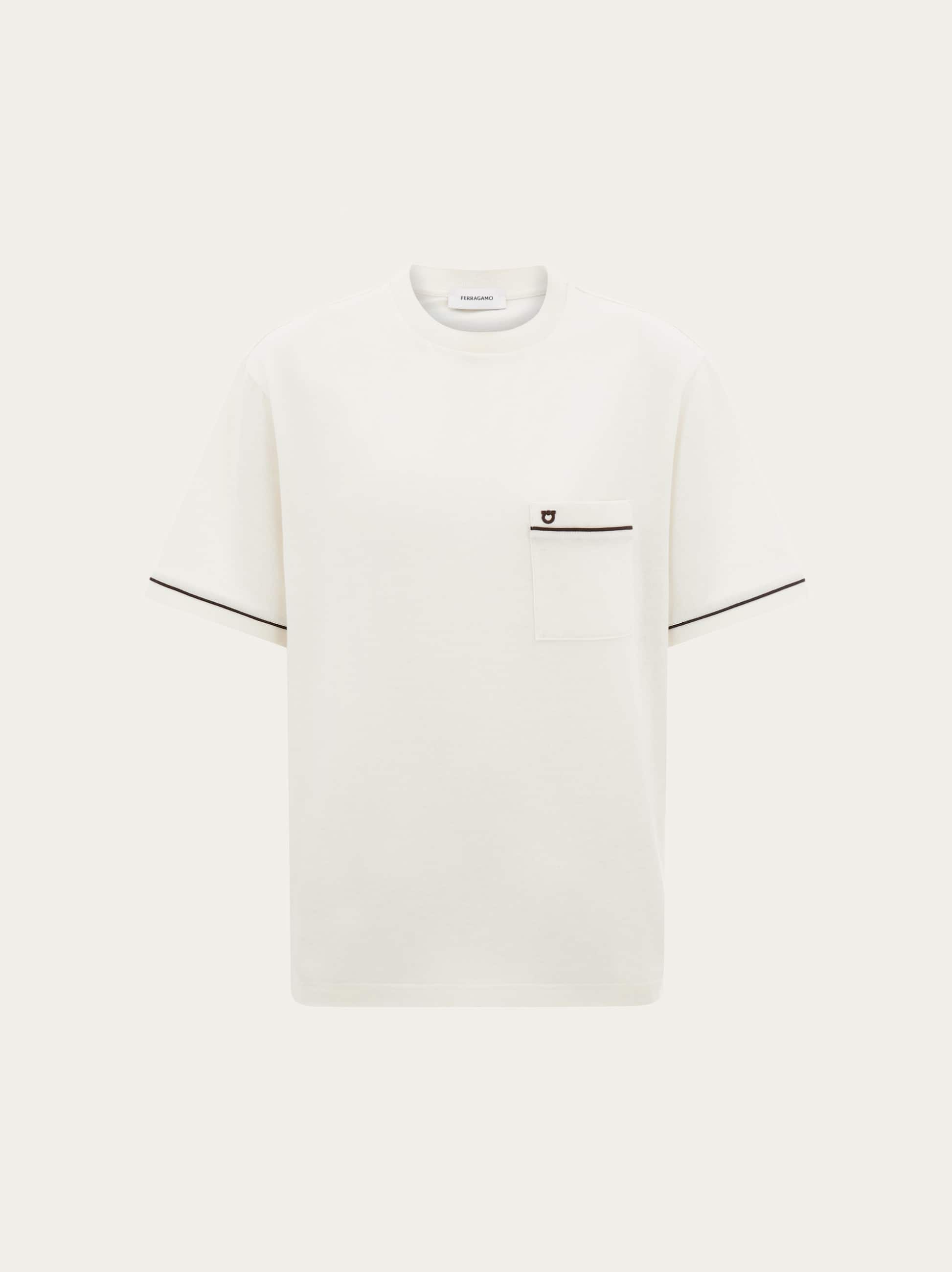 Ferragamo Donna T-shirt Gancini Bianco