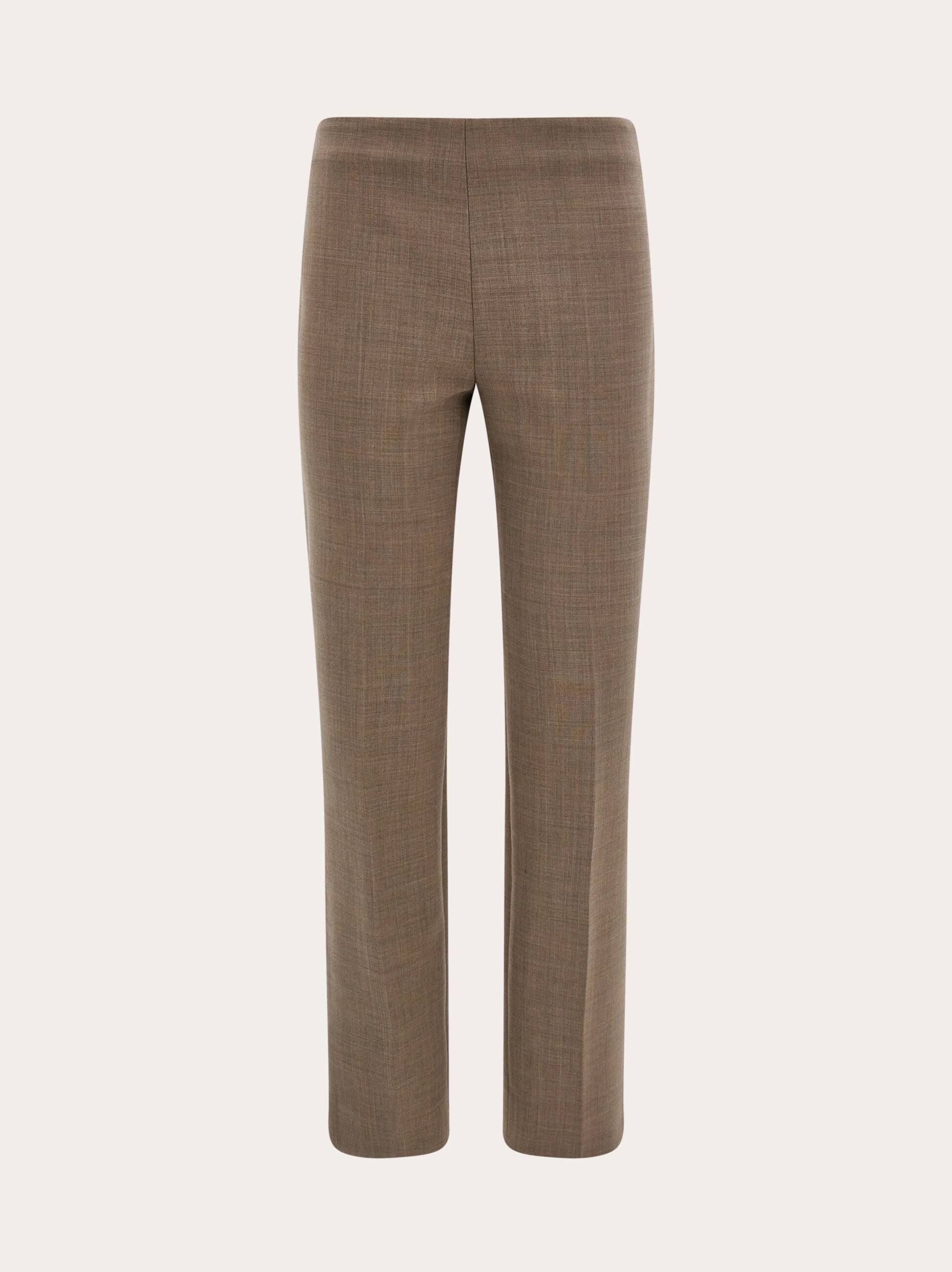 Ferragamo Donna Pantalone stretch Beige