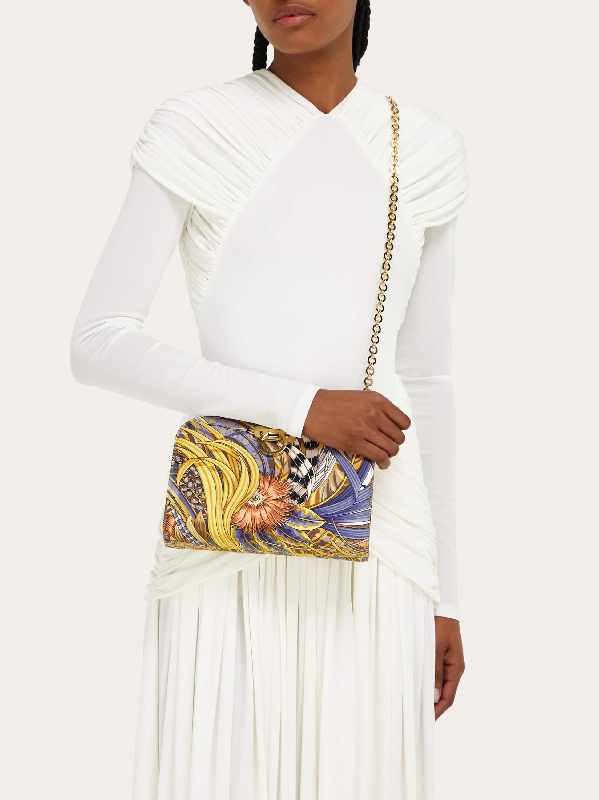  Ferragamo Damen Diana Clutch Mehrfarbig 