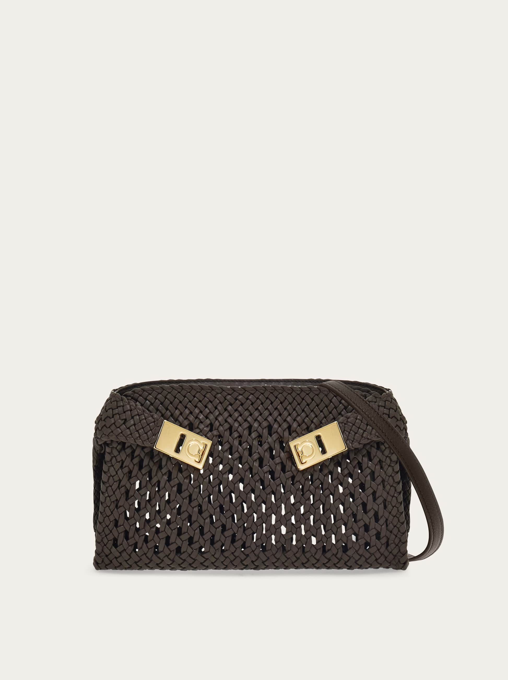 Ferragamo Hug Mini Crossbody Bag In Brown