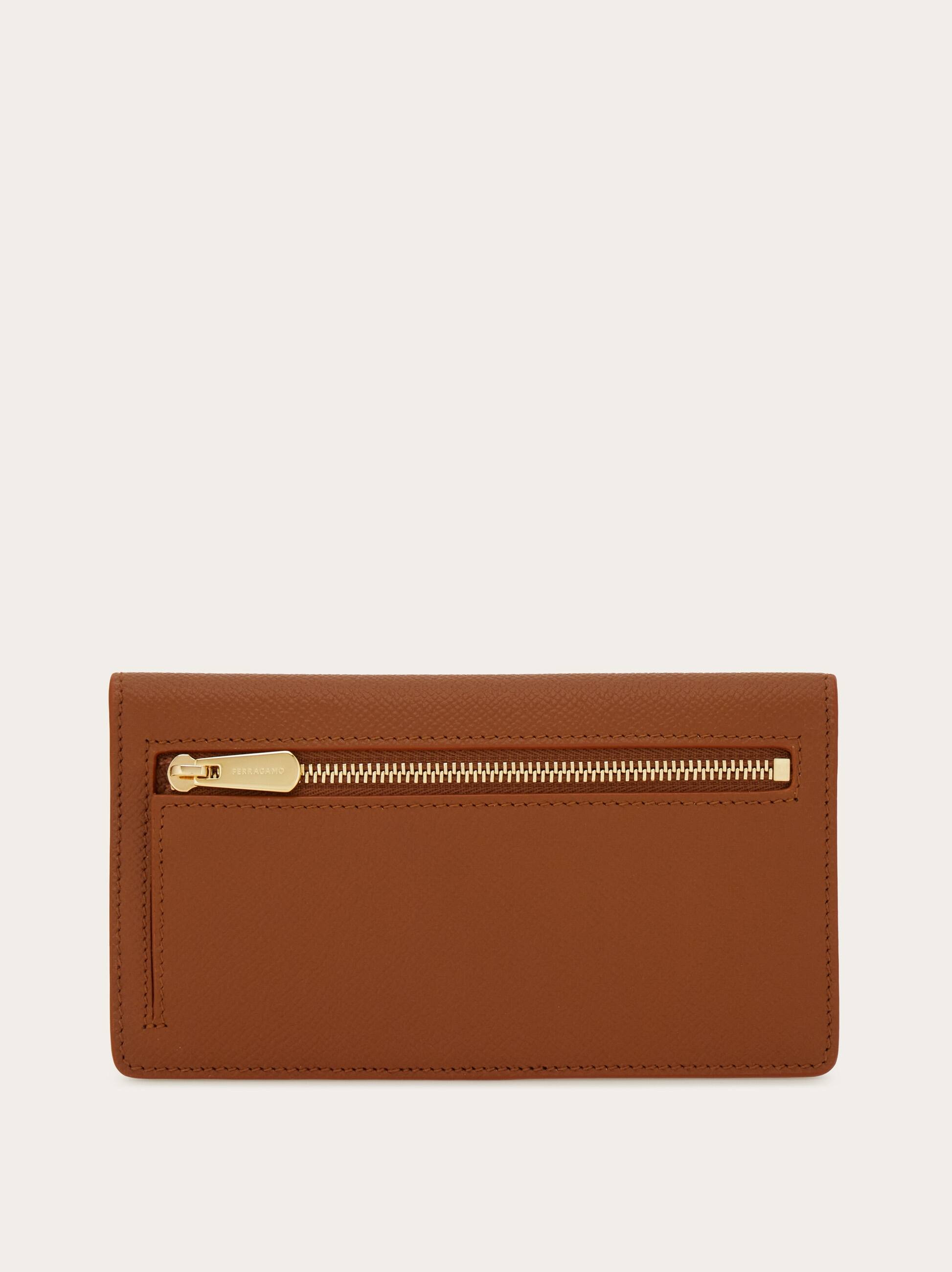  Ferragamo Damen Gancini Brieftasche Braun 