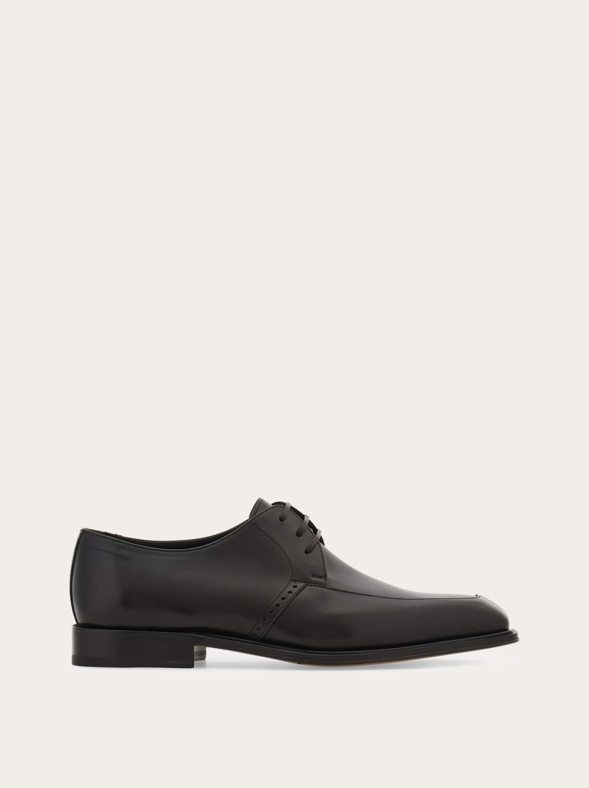 Ferragamo Uomo Derby Marrone Taglia 40.5