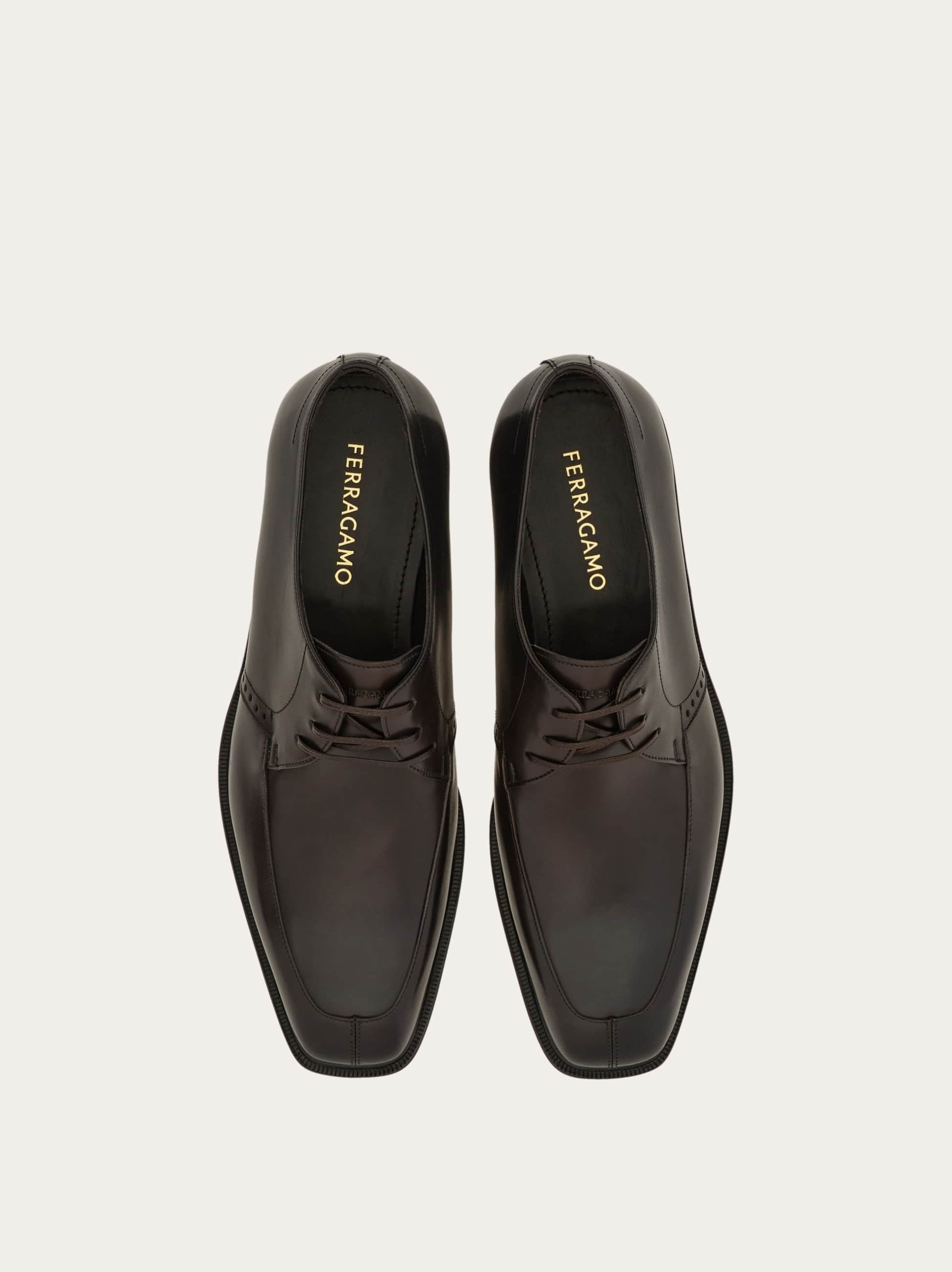  Ferragamo Herren Derby-schuh Braun Größe 40.5 