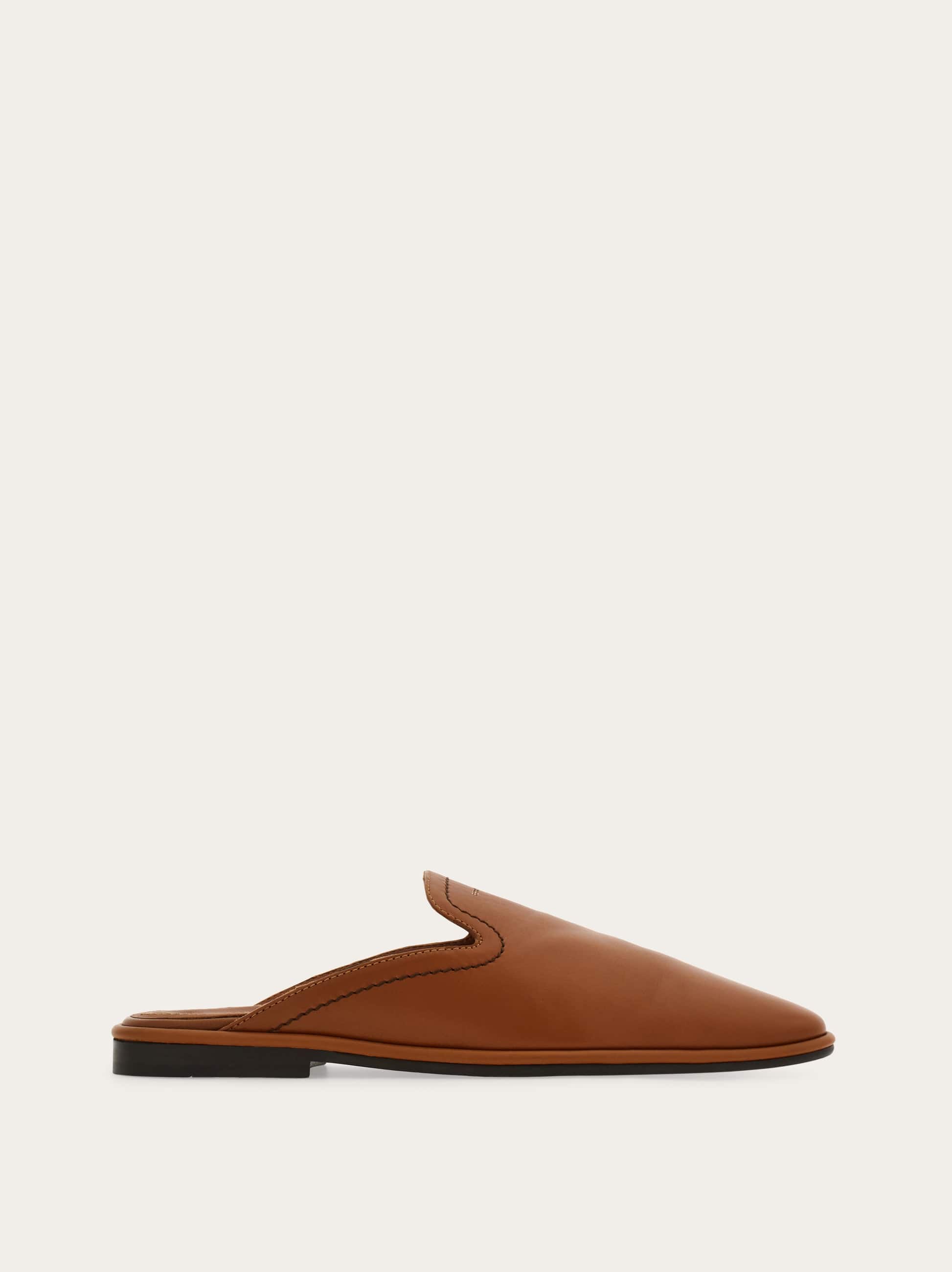 Ferragamo Men Mule Beige Size 8