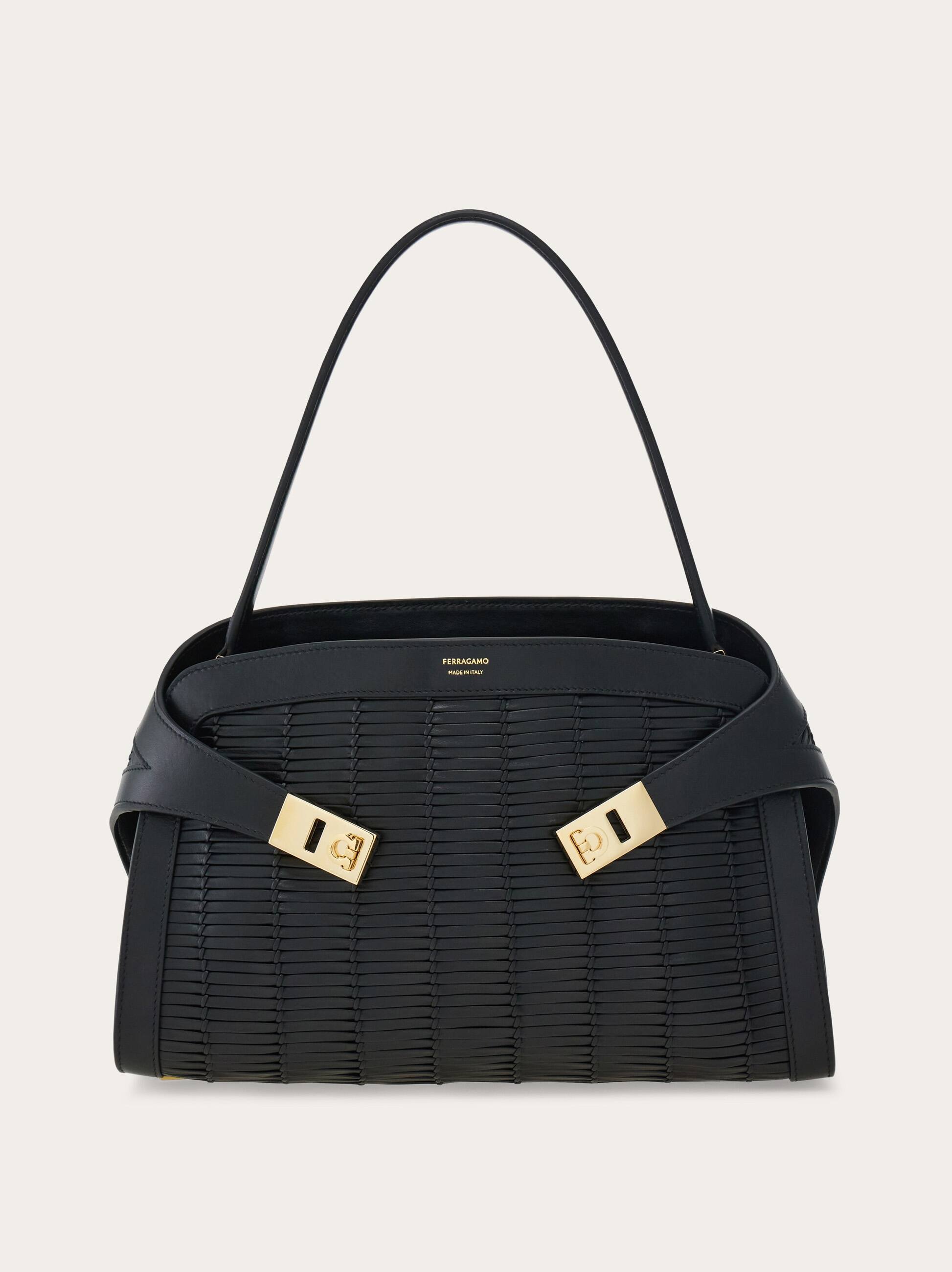 Ferragamo Women Hug handbag (M) Black