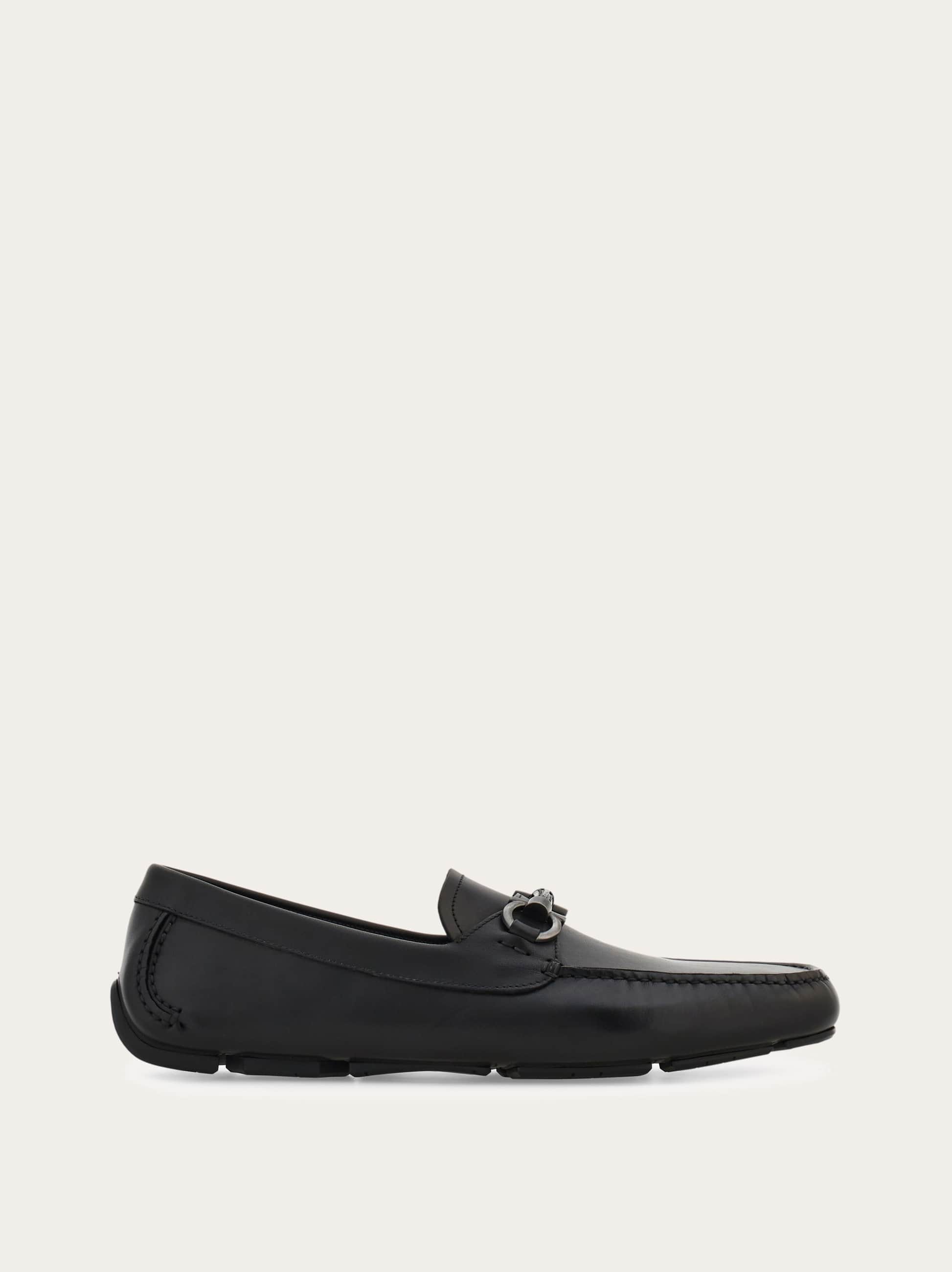 Ferragamo Uomo Driver ornamento Gancini Nero Taglia 42