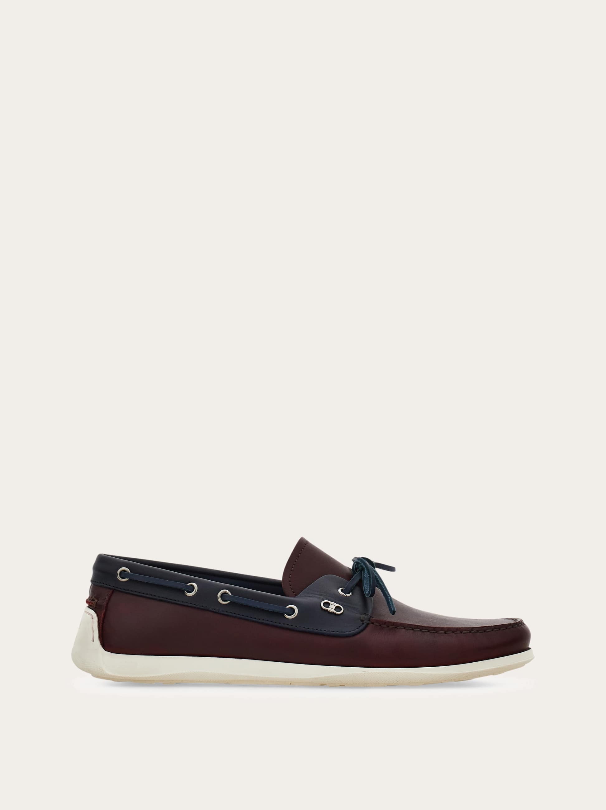 Ferragamo Uomo Boat shoe Rosso Taglia 39.5
