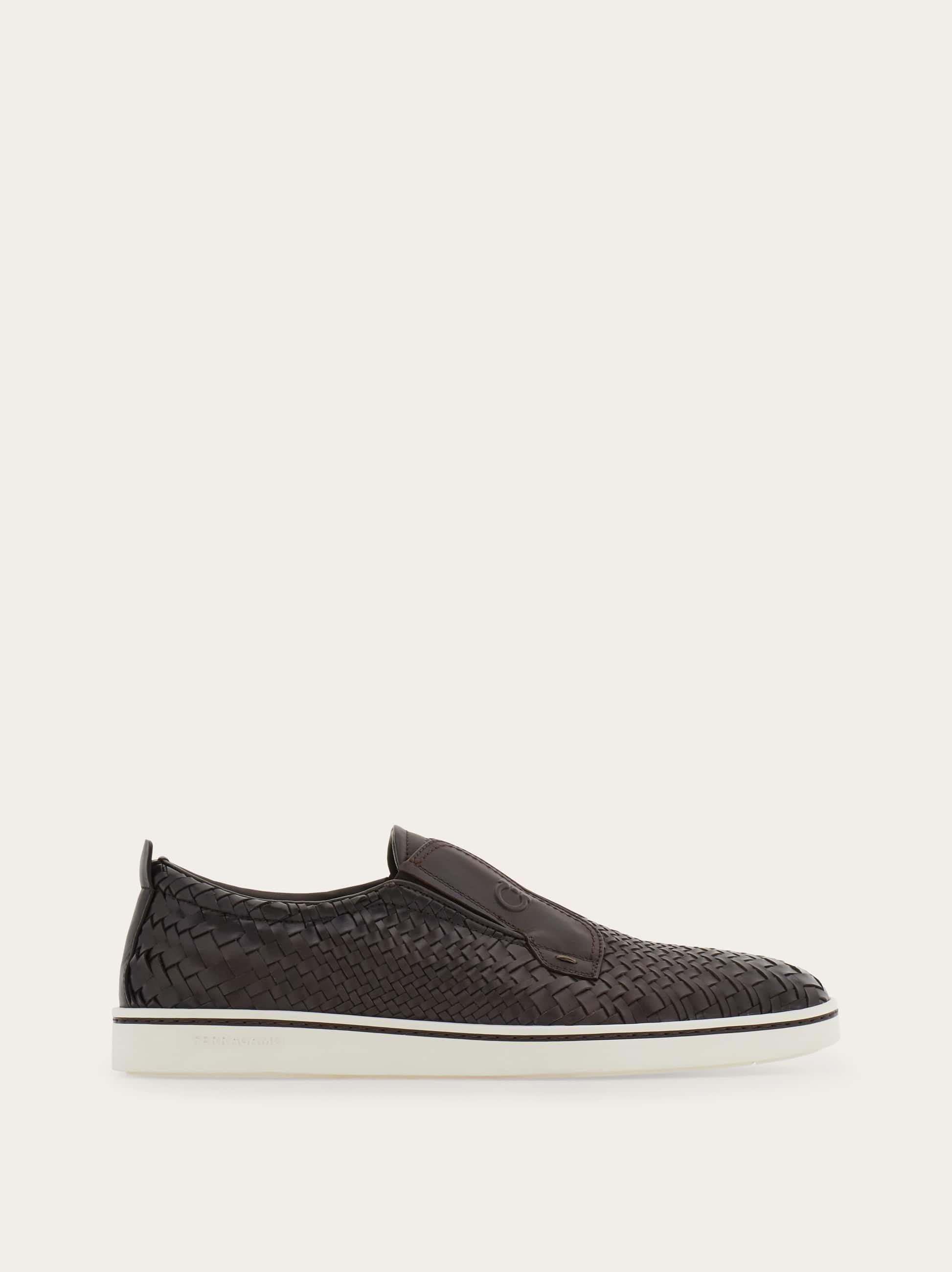 Ferragamo Uomo Derby slip on Marrone Taglia 40.5