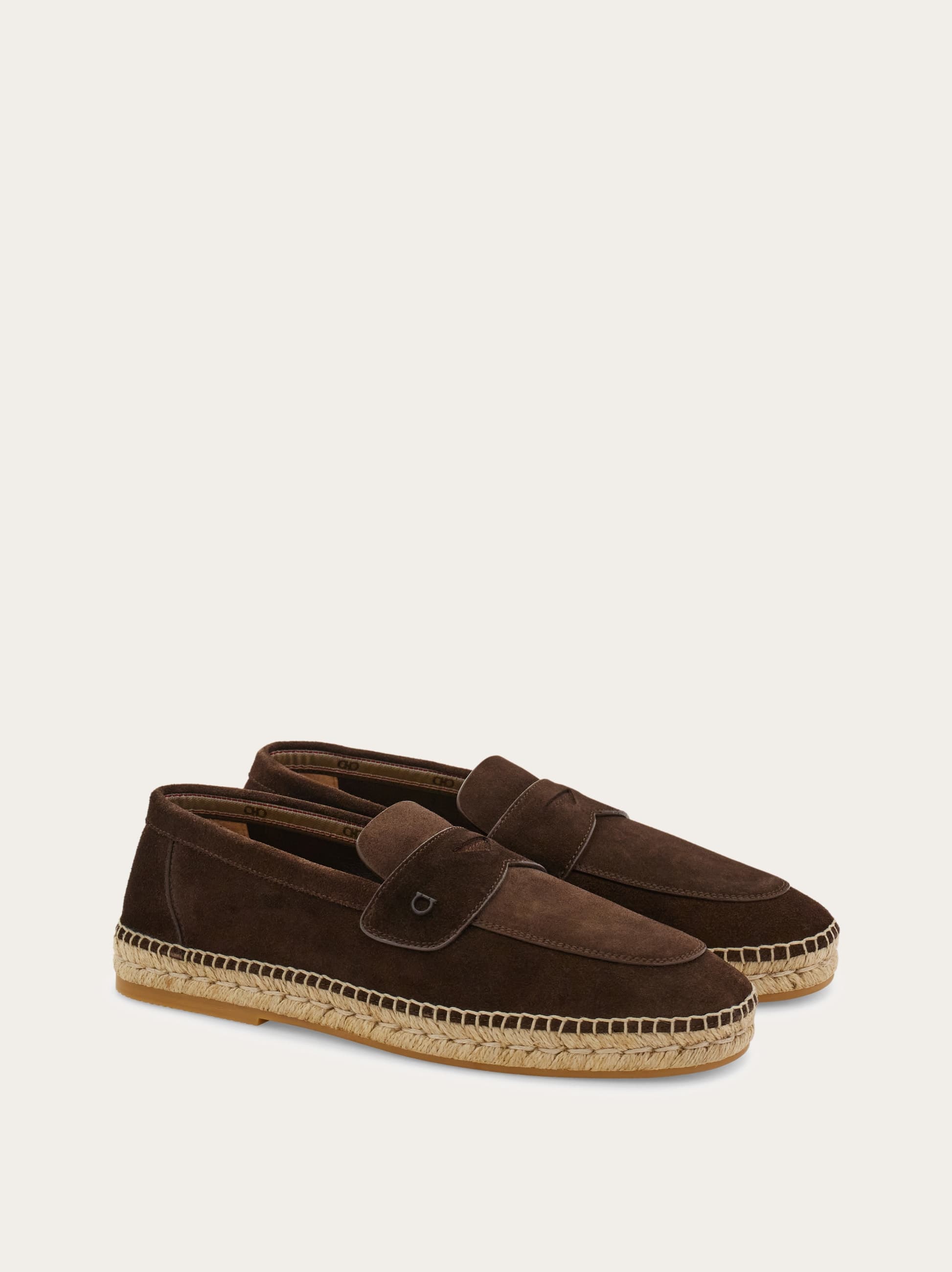  Ferragamo Herren Espadrille-loafer Braun Größe 40 