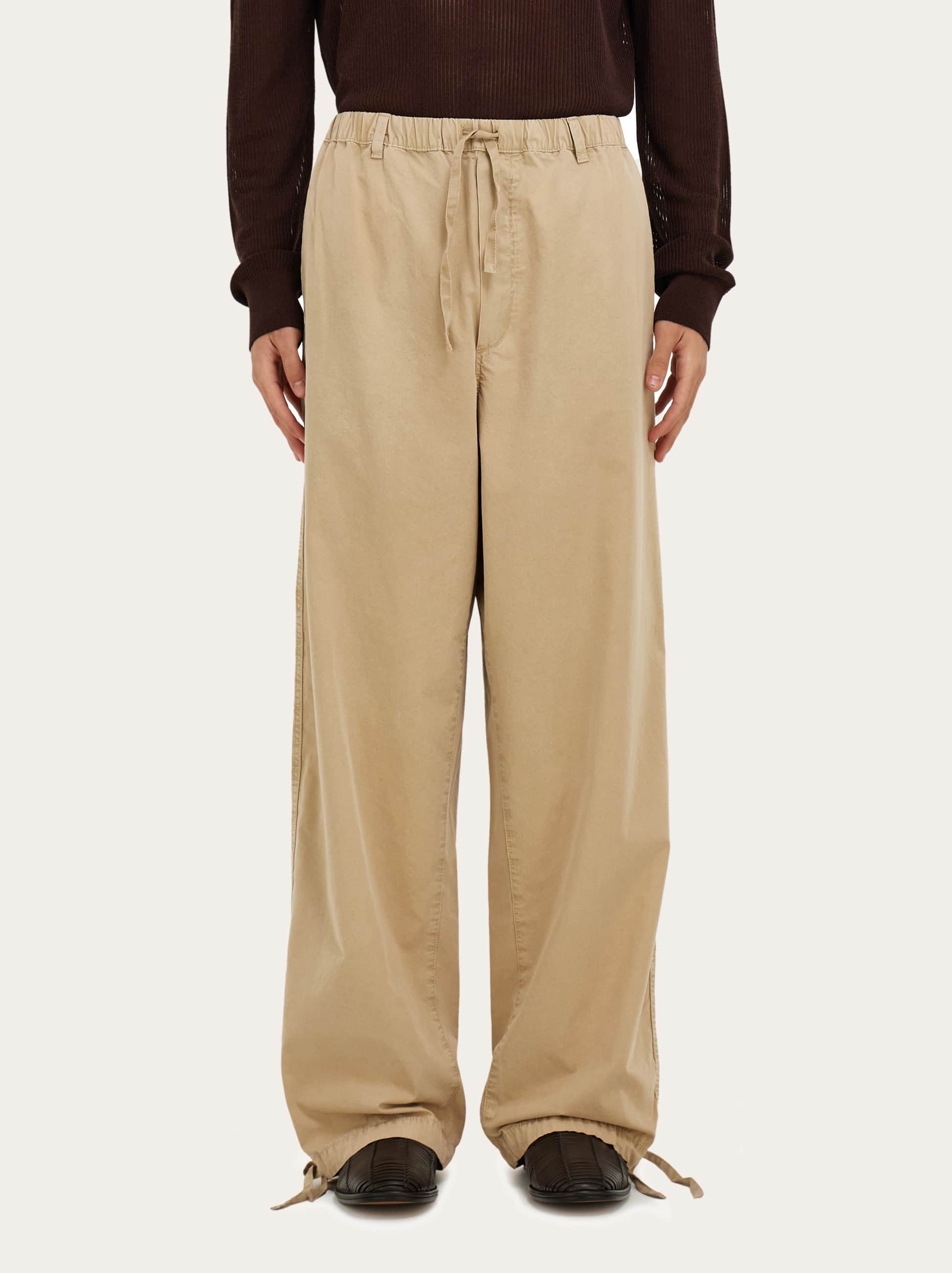  Ferragamo Herren Loose-fit-hose Beige 