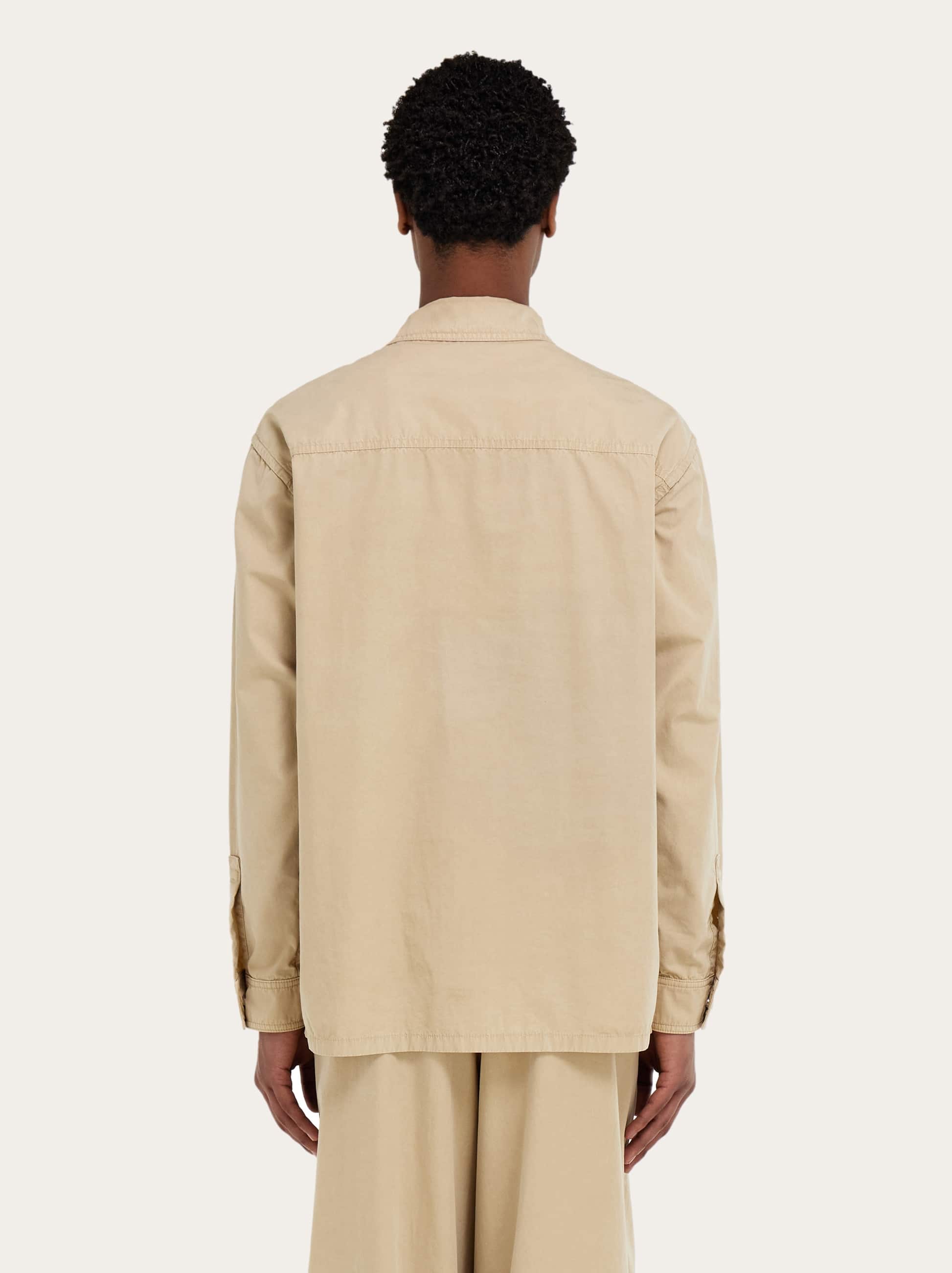  Ferragamo Herren Polo-oberhemd Beige 