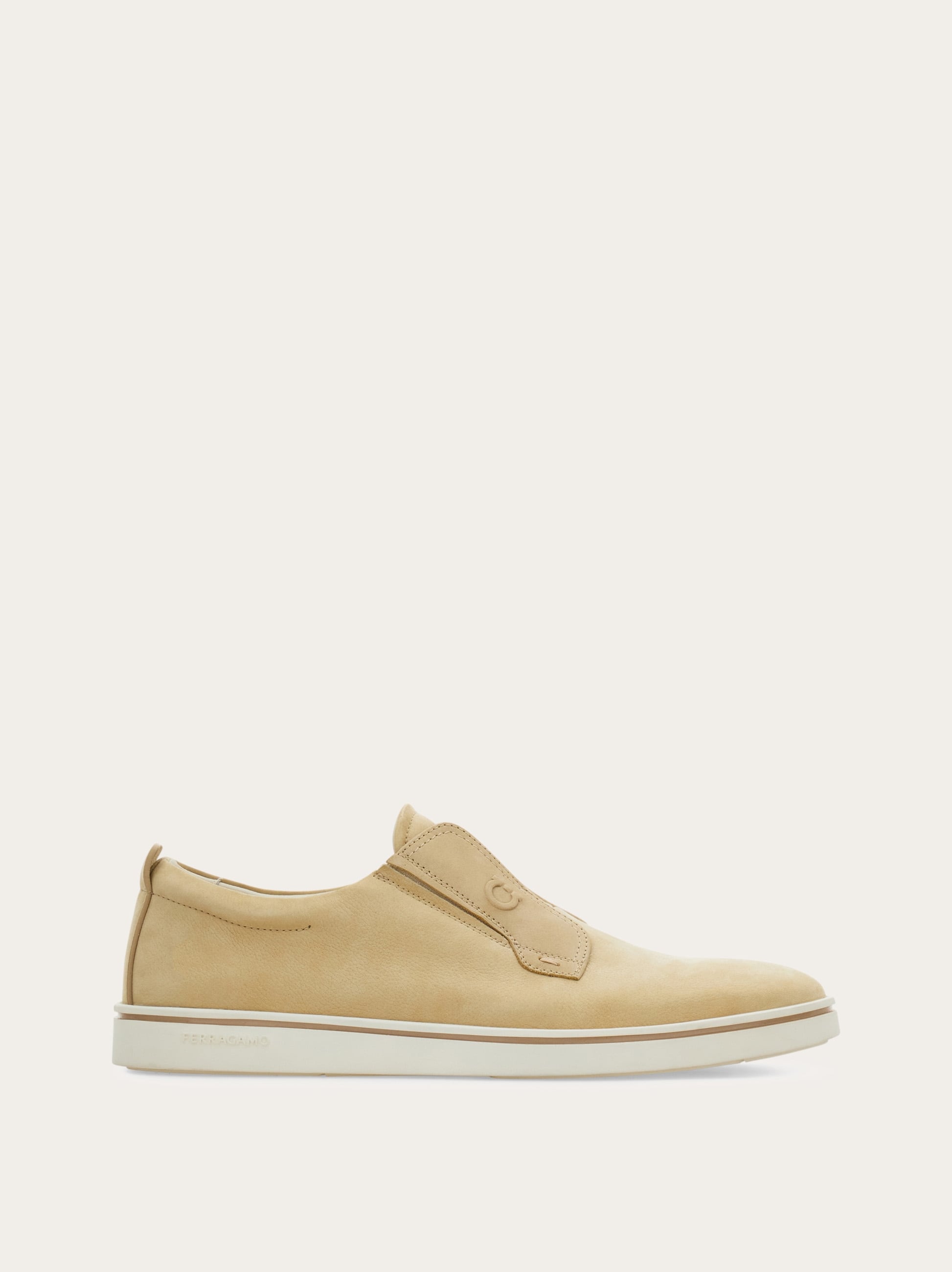Ferragamo Uomo Derby slip on Beige Taglia 39.5