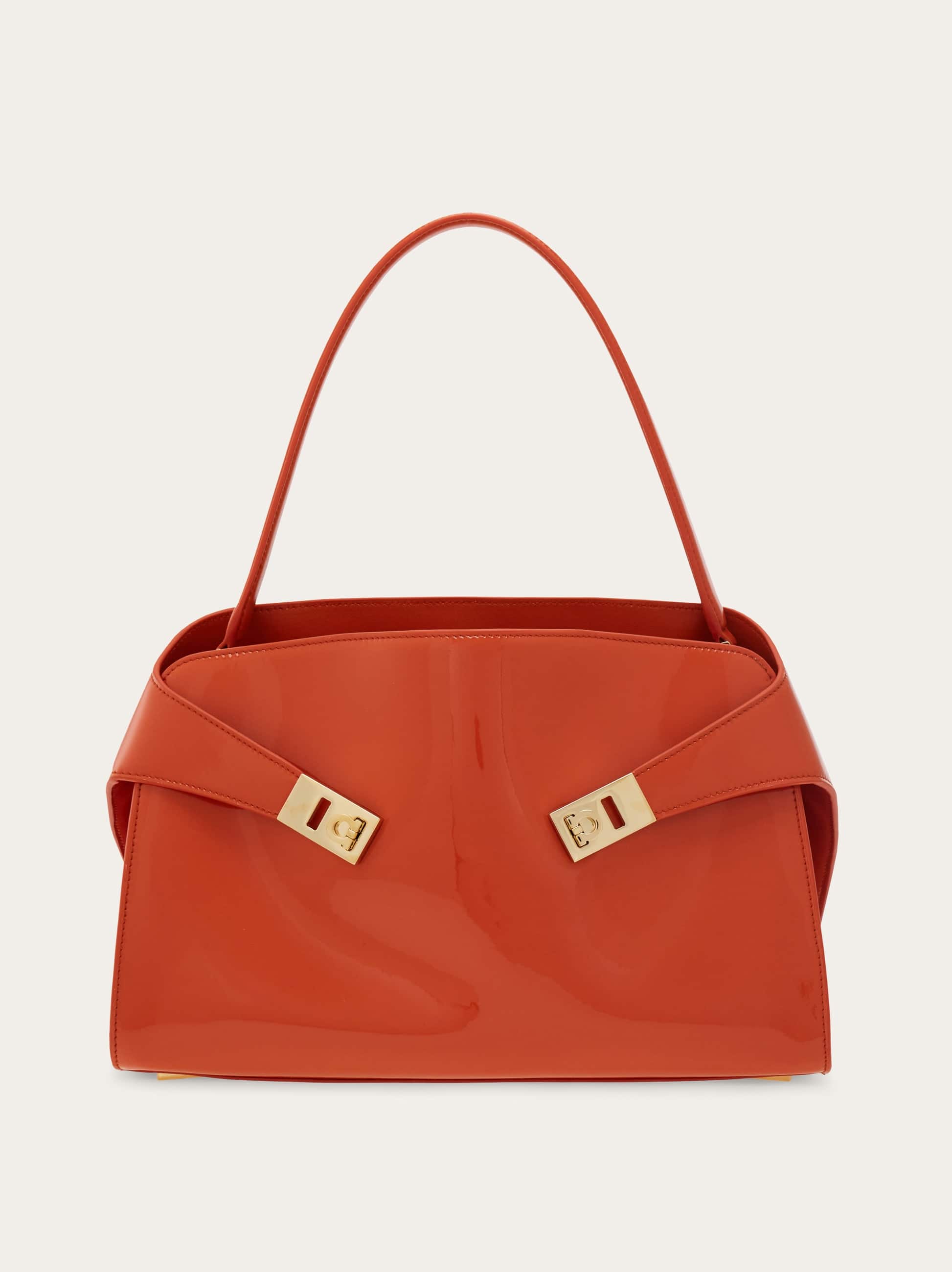 Ferragamo Sac Porté Épaule Hug Soft (m) Orange