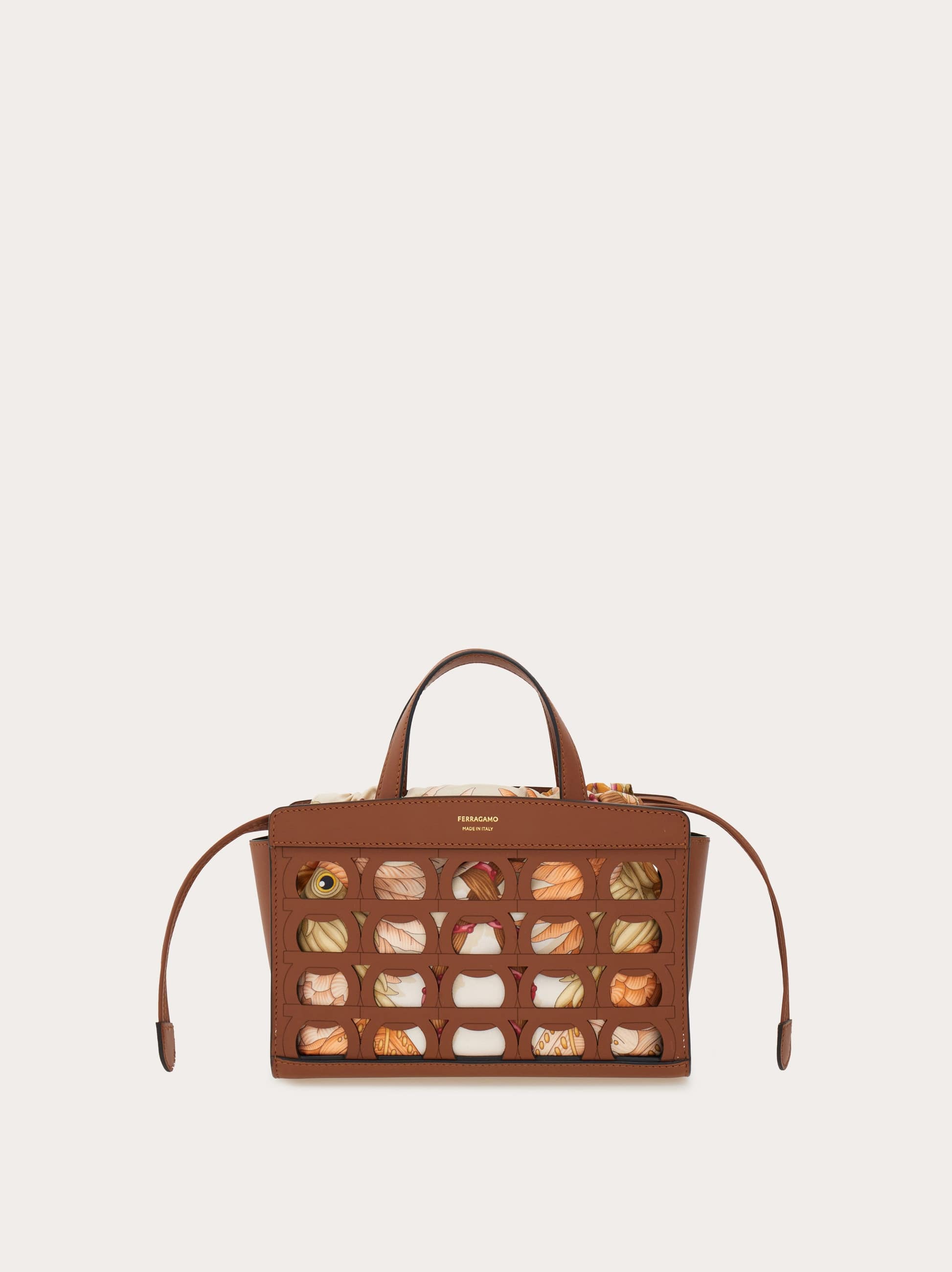 Ferragamo Donna Mini tote bag Marrone