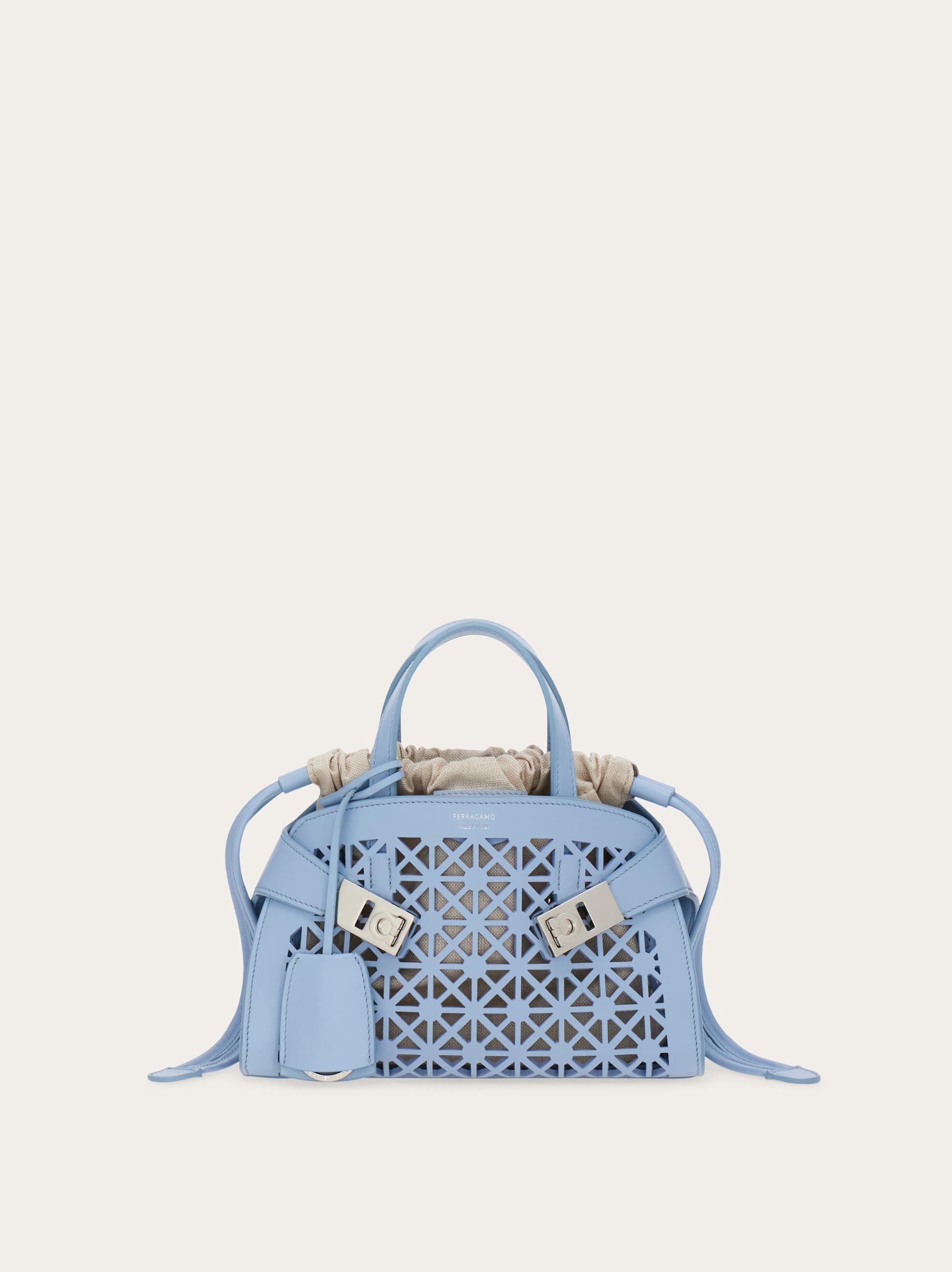 Ferragamo Donna Borsa a mano Hug (XS) Blu