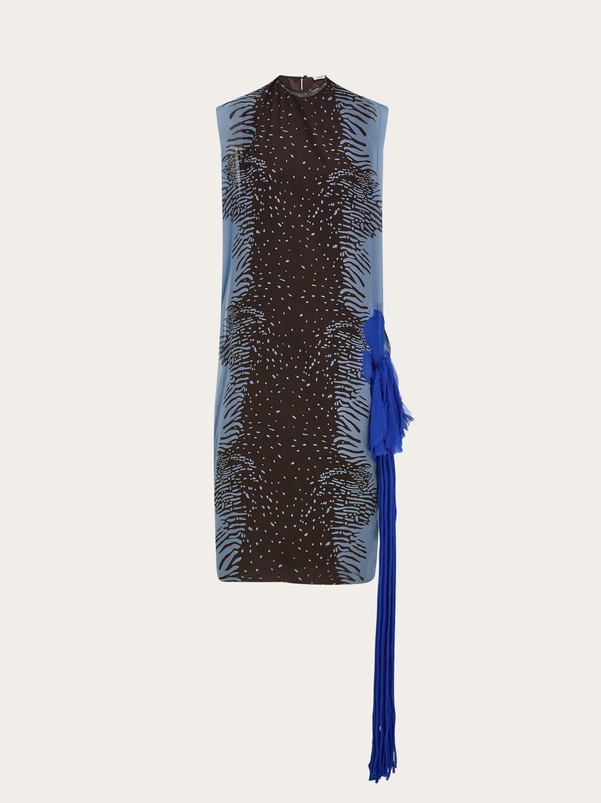 Ferragamo Donna Abito con fiore Multicolore