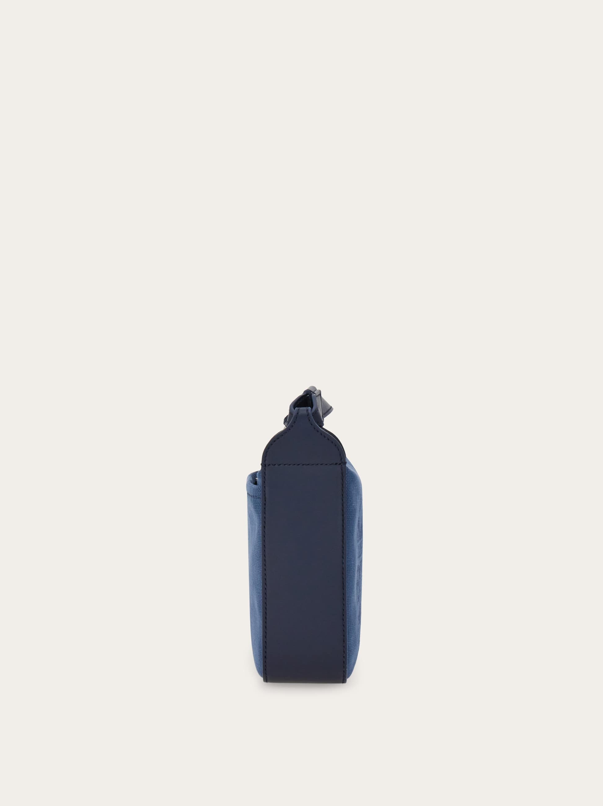  Ferragamo Herren Umhängetasche Mit Logo Blau 