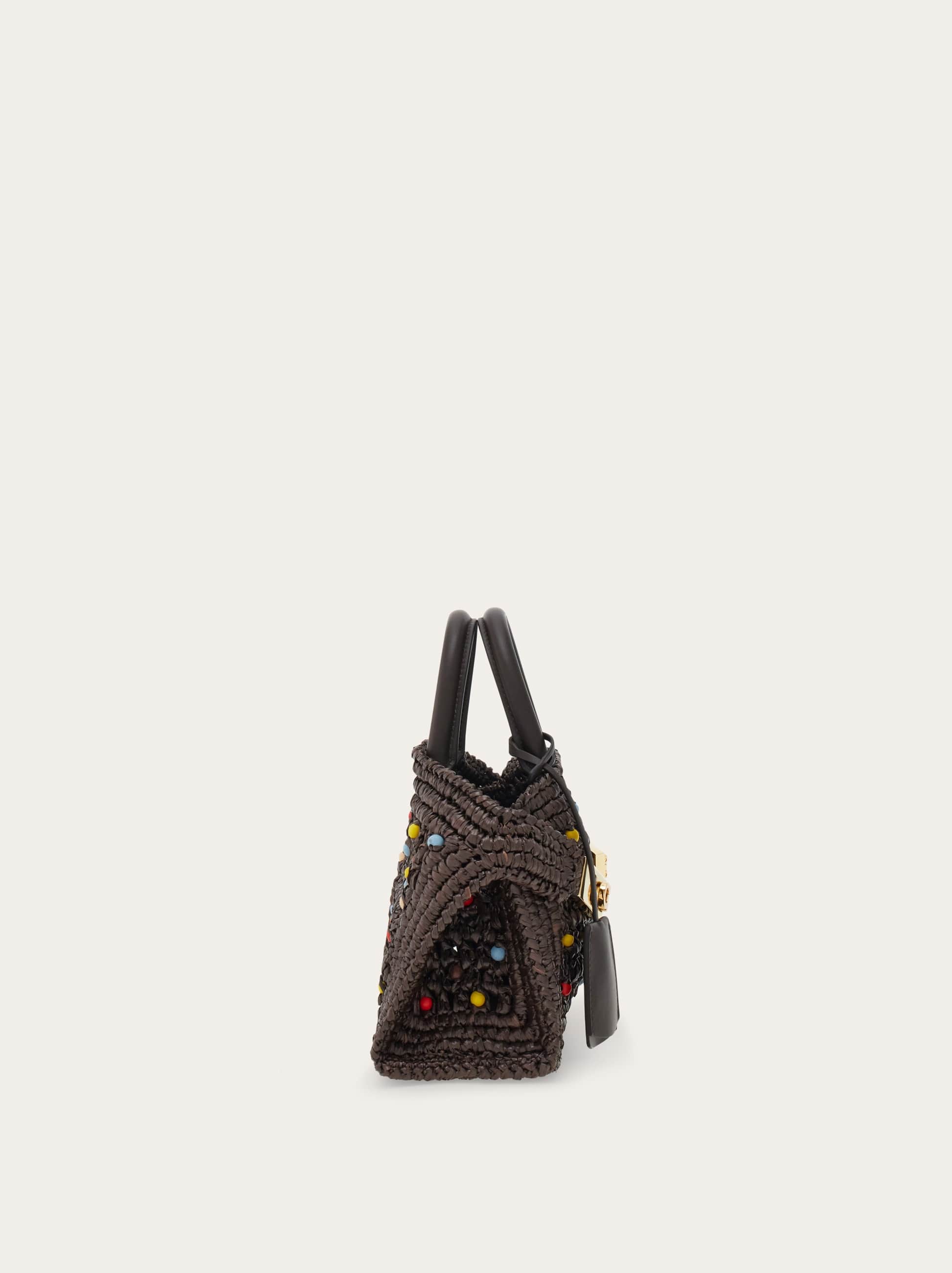 Ferragamo Damen Hug Handtasche (s) Braun 