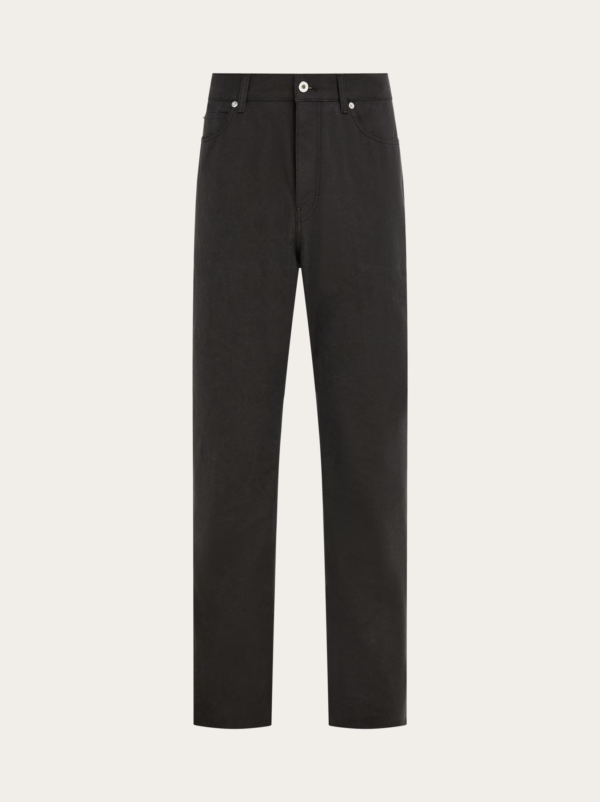 Ferragamo Men Five pocket trouser Blue