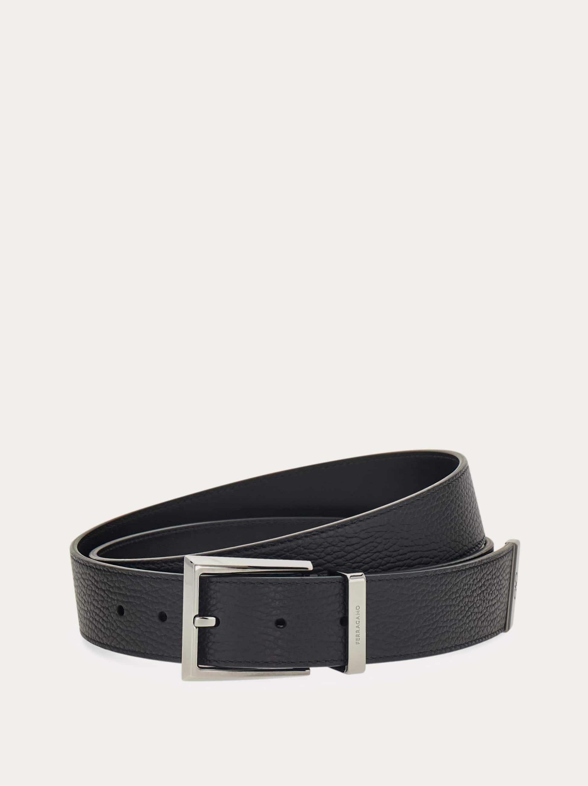 Ferragamo Uomo Cintura fissa Nero