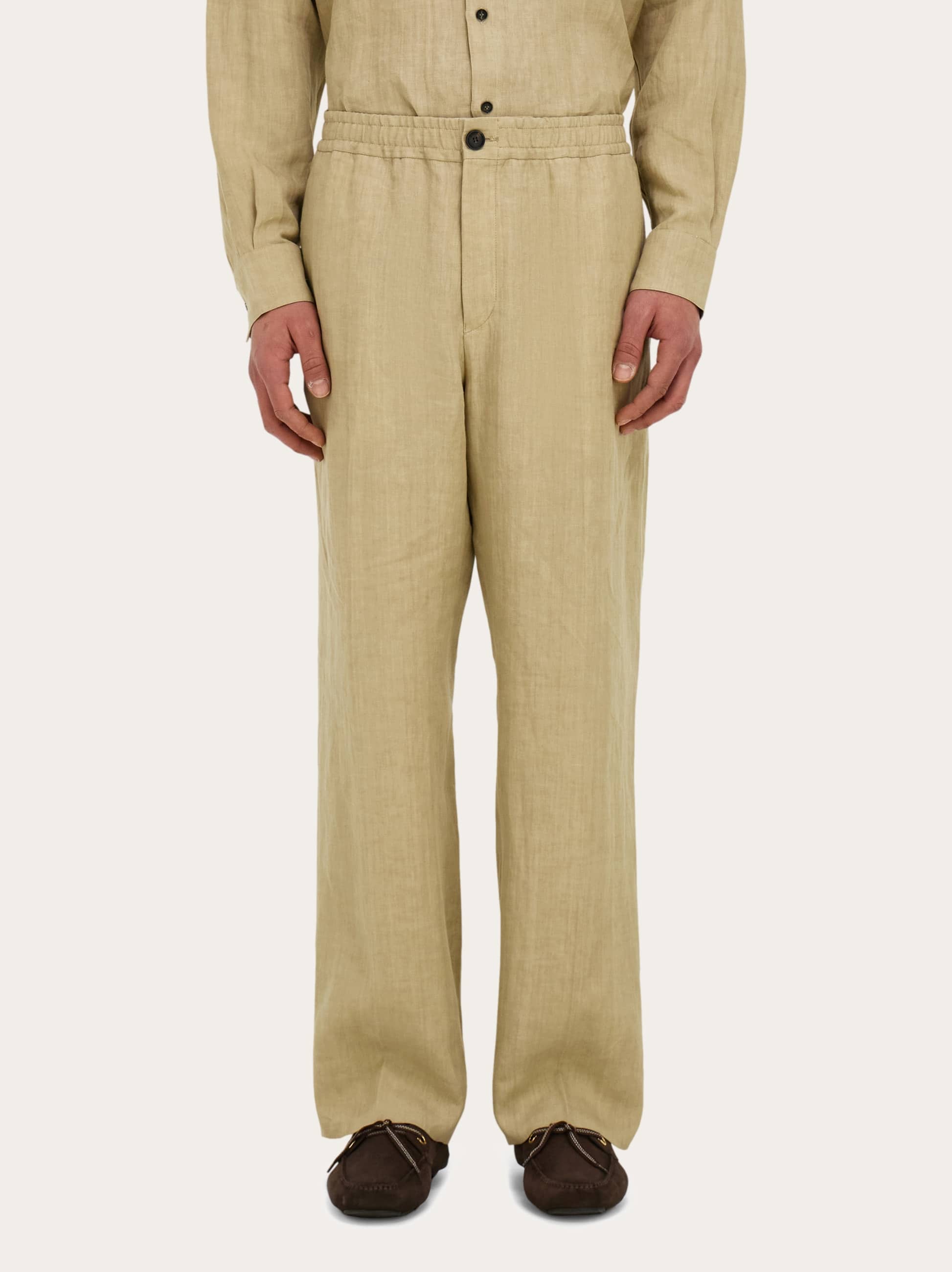  Ferragamo Herren Jogginghose Beige 
