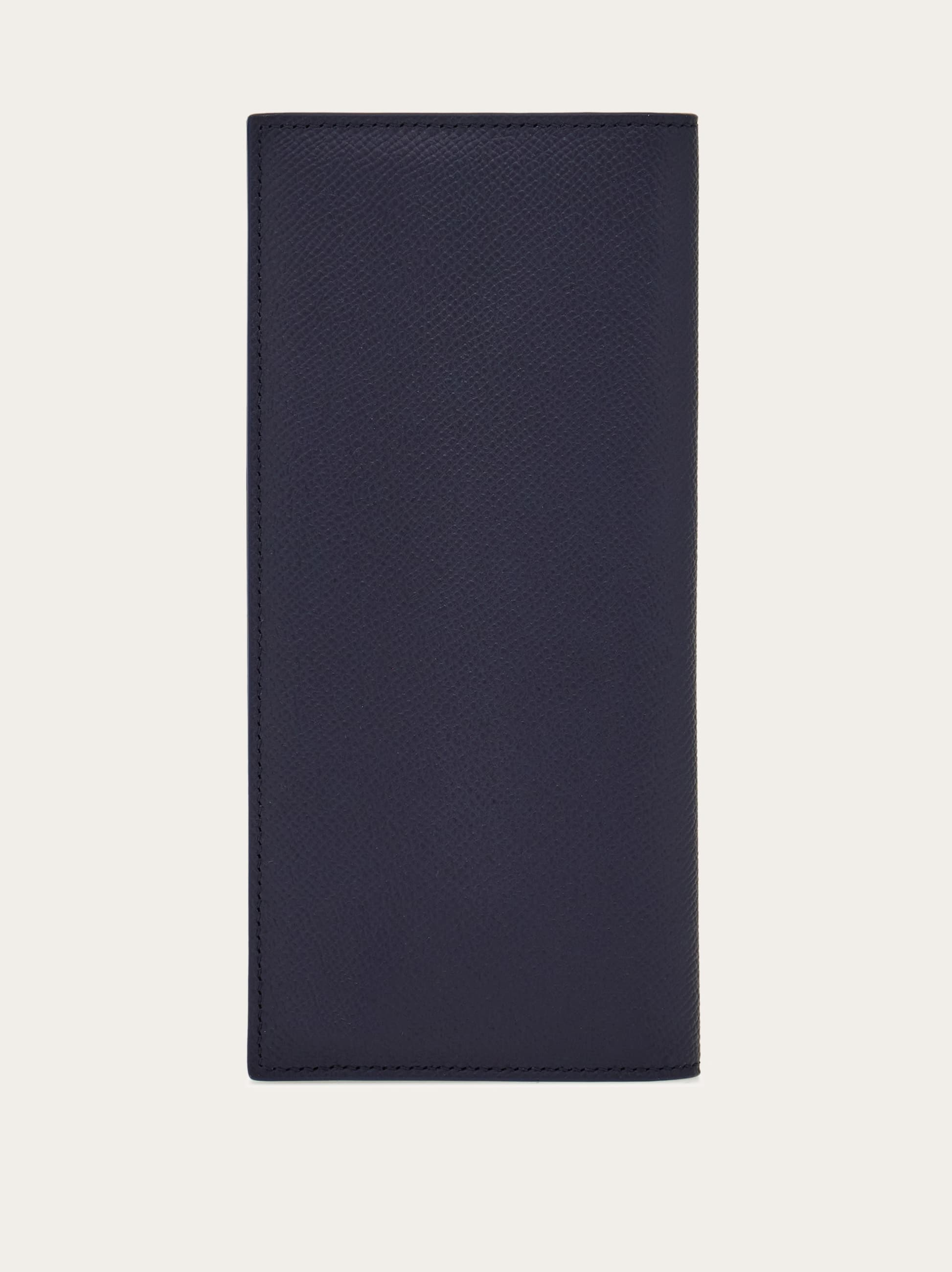  Ferragamo Herren Gancini Organizer-brieftasche Blau 