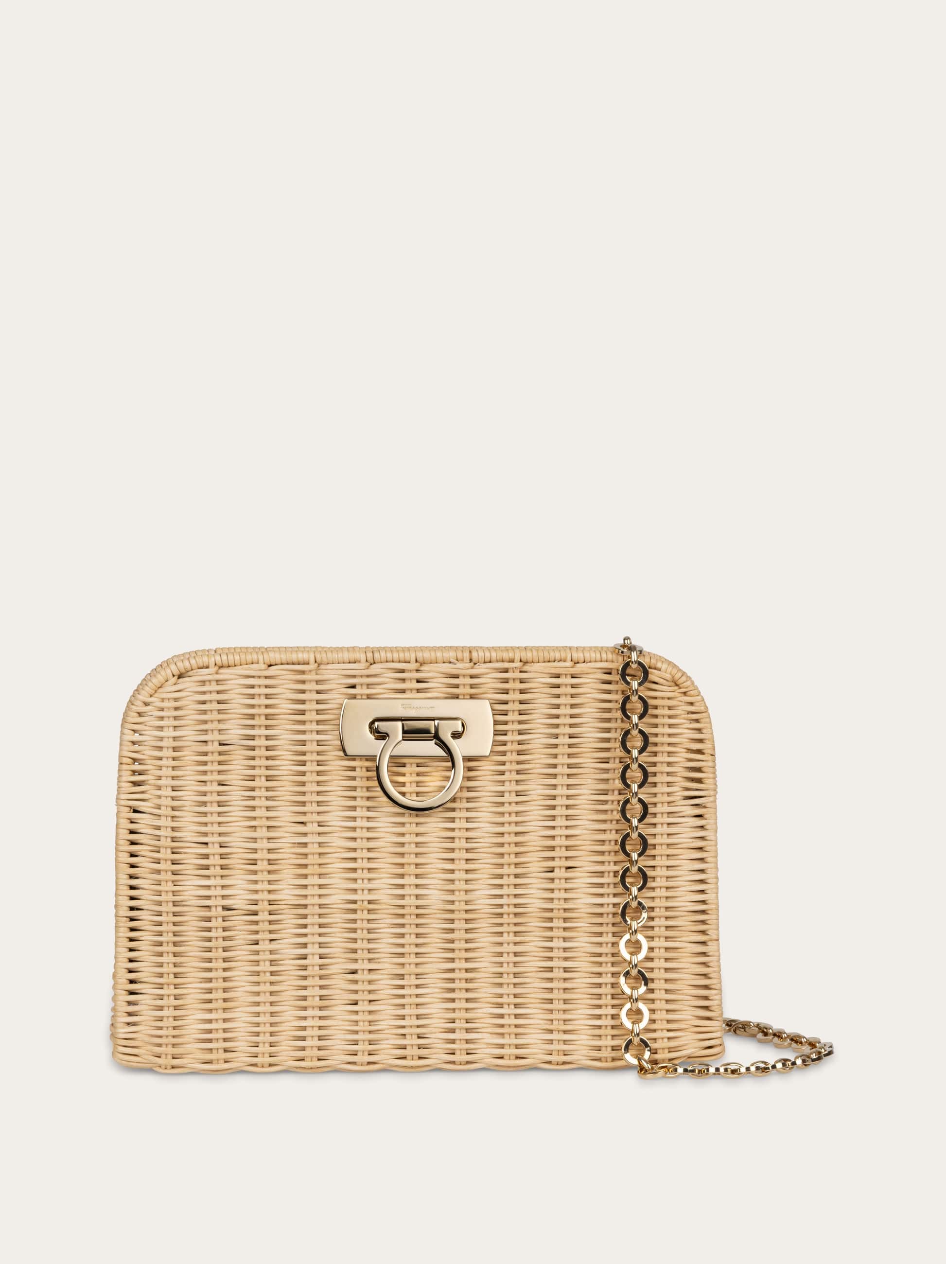 Ferragamo Diana Clutch (s) In Brown