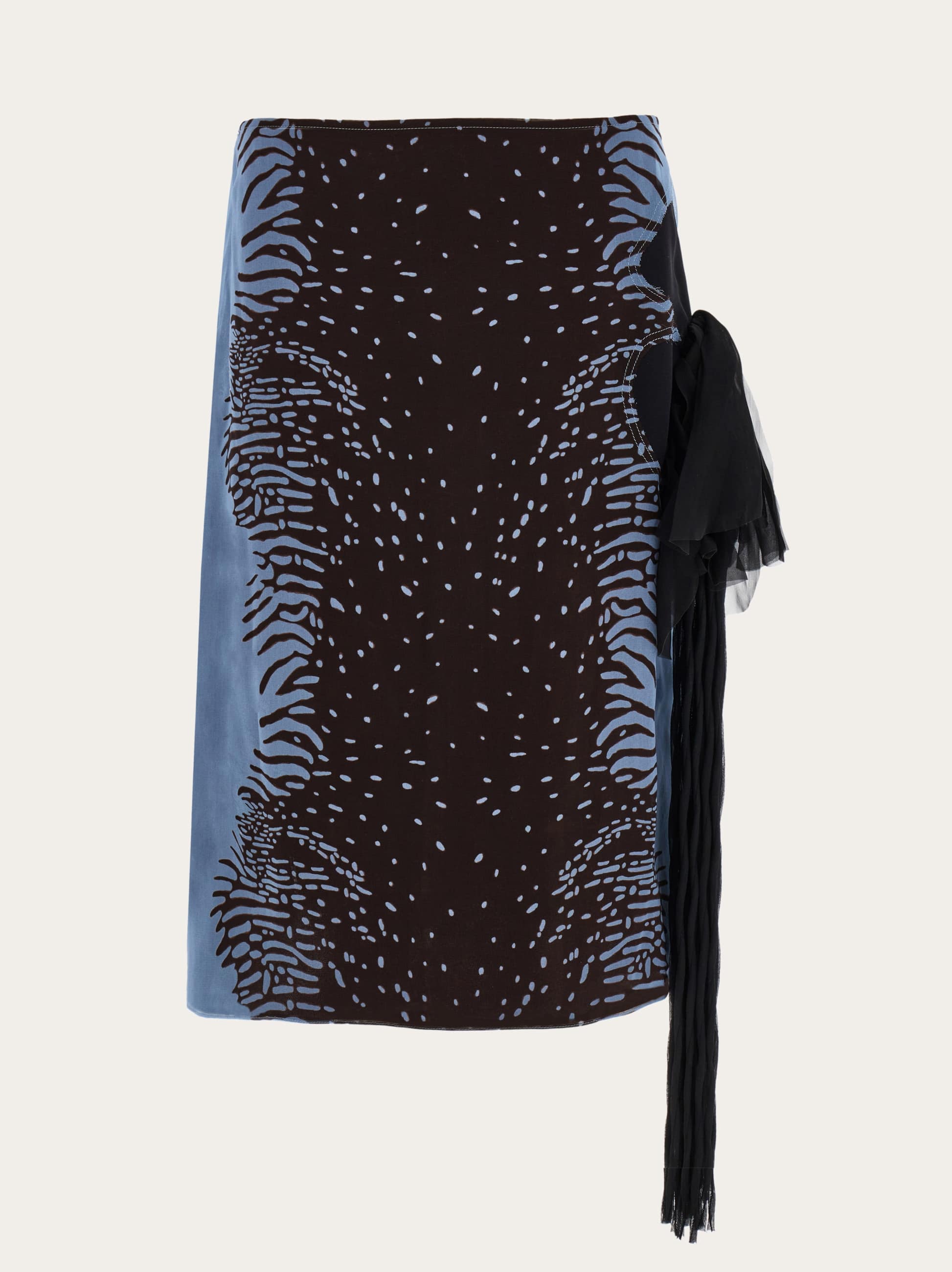 Ferragamo Donna Gonna con fiore Multicolore