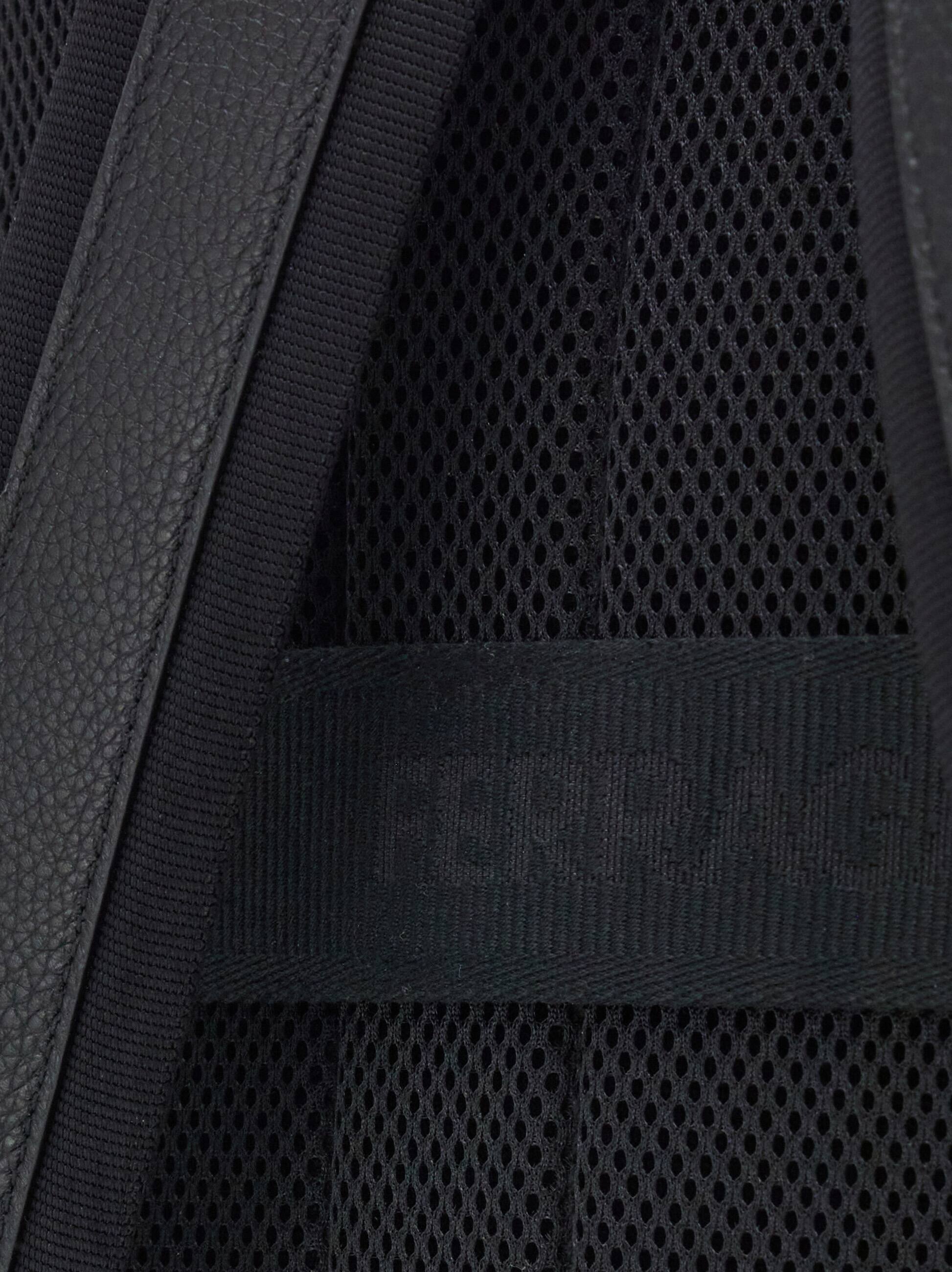 Ferragamo Monogram Backpack In Black